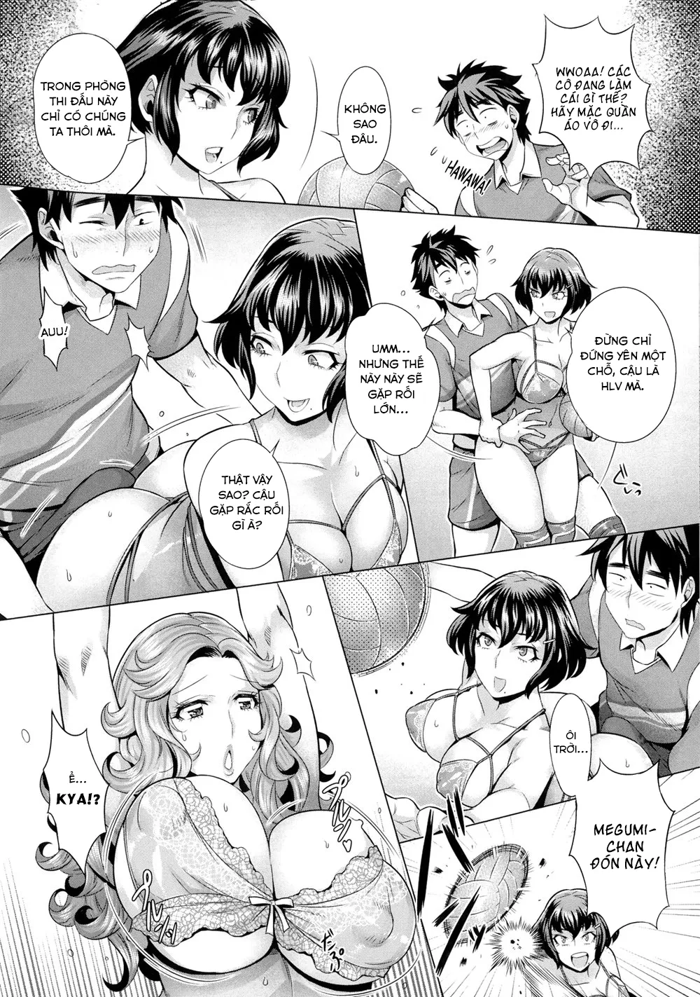 HentaiVN.net - Ảnh 5 - Buổi huấn luyện thác loạn [Haitoku no Himitsu Lessons] - OneShot