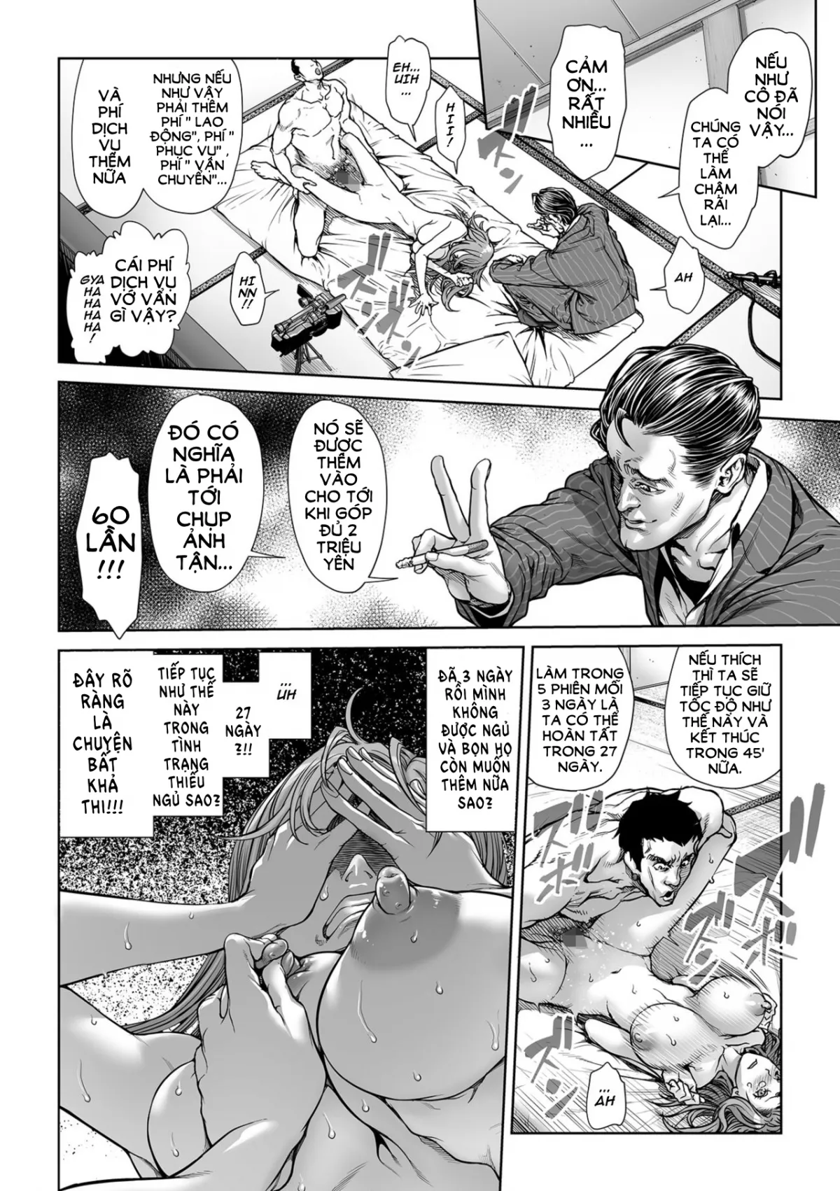 HentaiVN.net - Ảnh 6 - Zoku Okaa-san wa Shakkin Dorei desu yo [My Mother Is A Debt Slave] - Chap 1