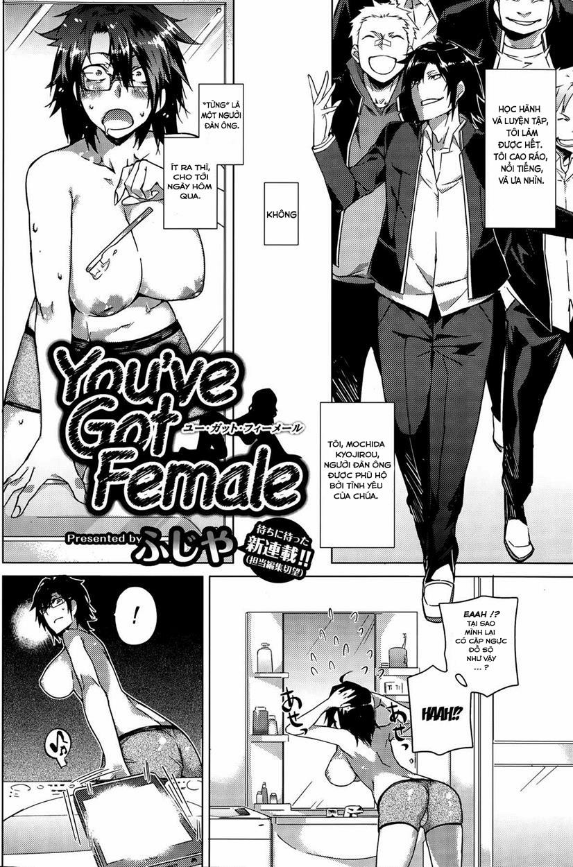 HentaiVN.net - Ảnh 3 - You ve Got Female [Youve Gotten Female] - Chap 1