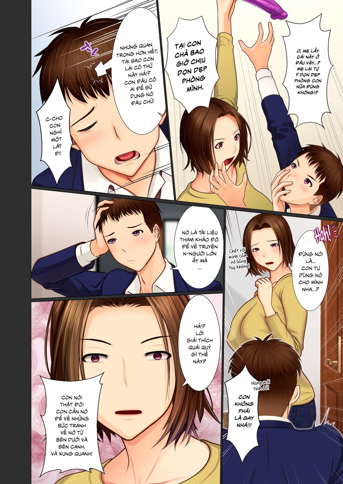 HentaiVN.net - Ảnh 6 - Musuko no Omocha ~Boshi o Tsunagu Haitoku no Yokubou~ [A Son’s Toy – Mother and Son Connected by An Immoral Rod of Lust] - Oneshot