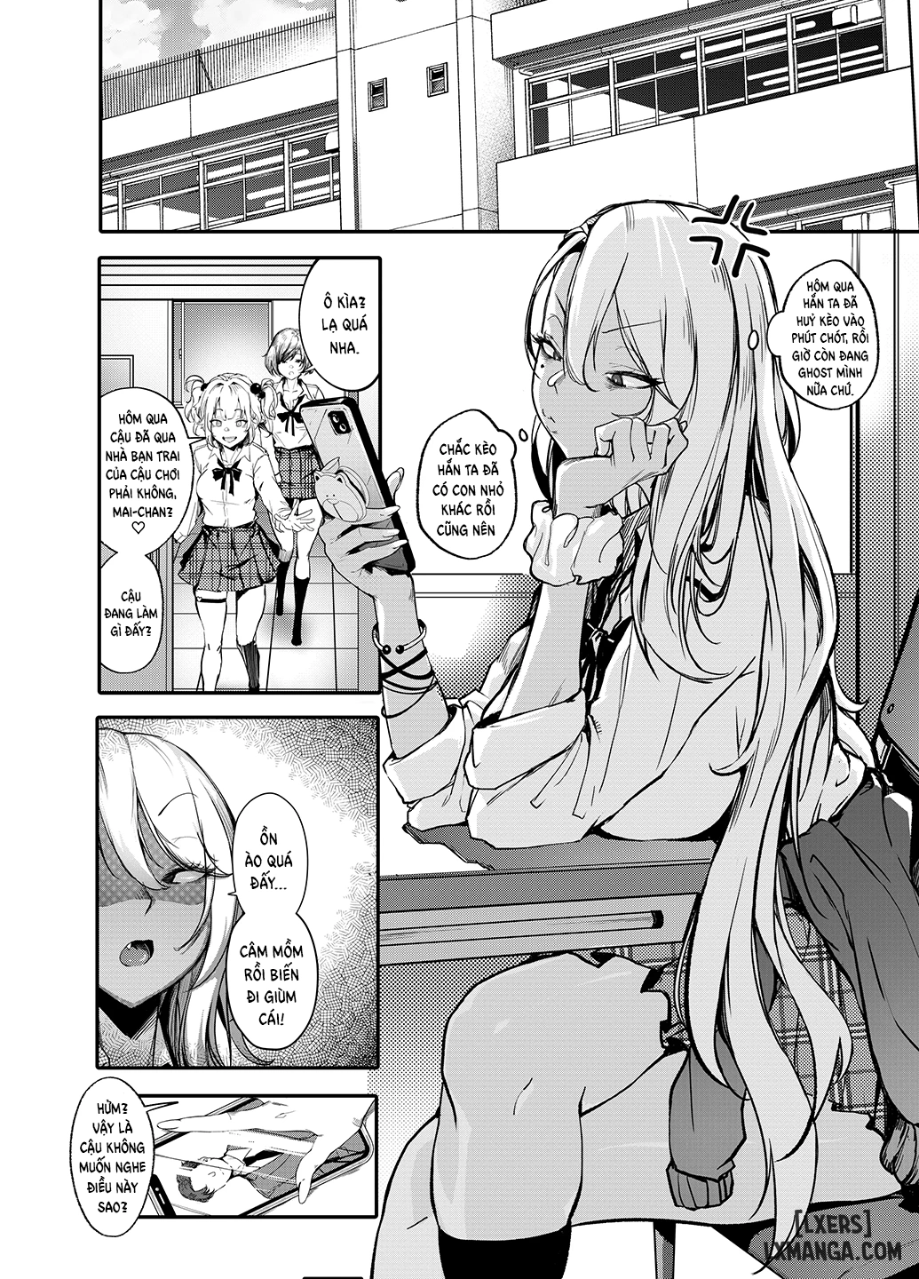 HentaiVN.net - Ảnh 5 - Một Câu Chuyện Về Việc Dạy Cho Cô Nàng Gyaru Láo Xược Một Bài Học - 1.0