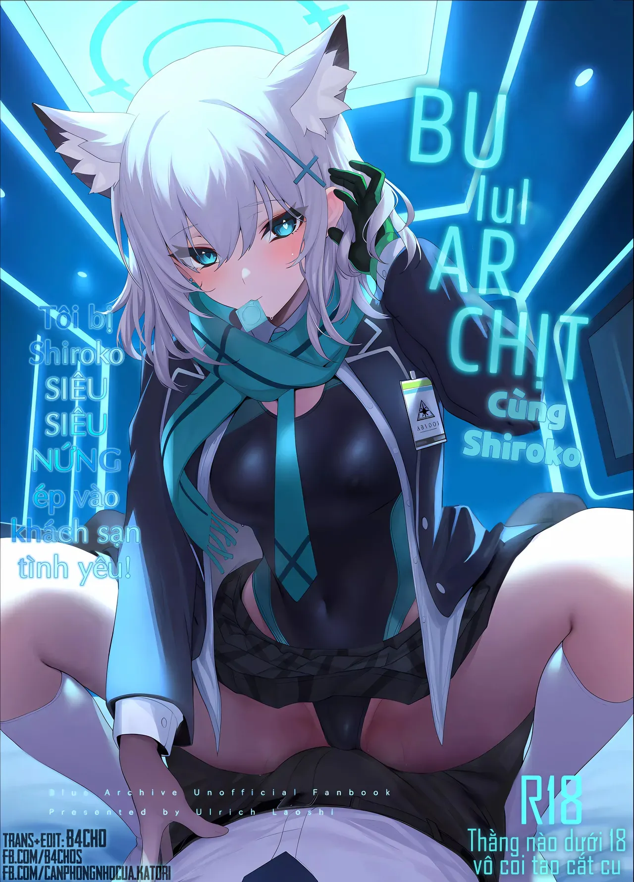 HentaiVN.net - Ảnh 2 - BululArchịt~ Tôi bị Shiroko siêu siêu NỨNG ép vào khách sạn tình yêu! - Toi bị Xi rô cô vắt khô dái