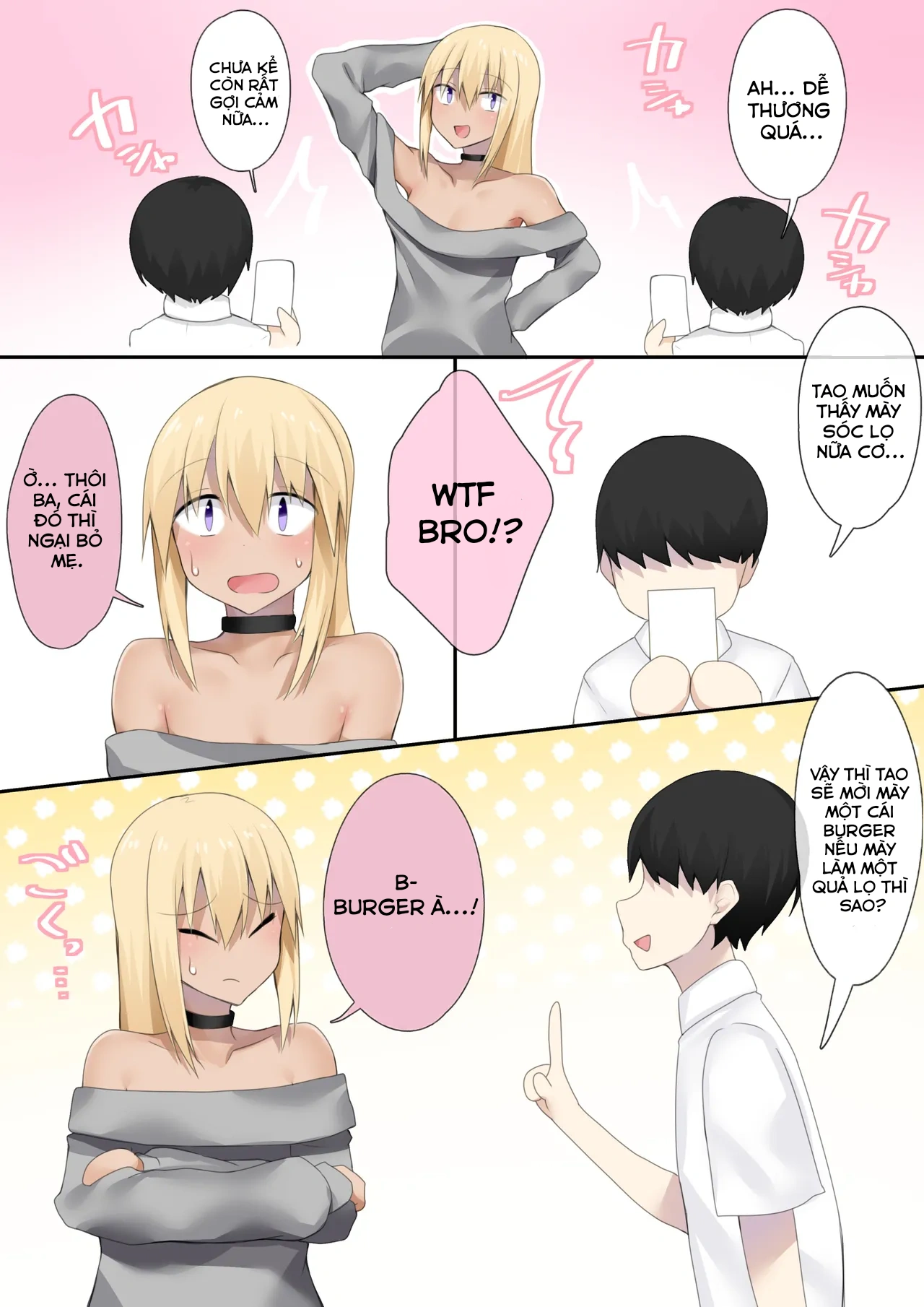 HentaiVN.net - Ảnh 5 - Tao sẽ giả gái vì mày - Oneshot