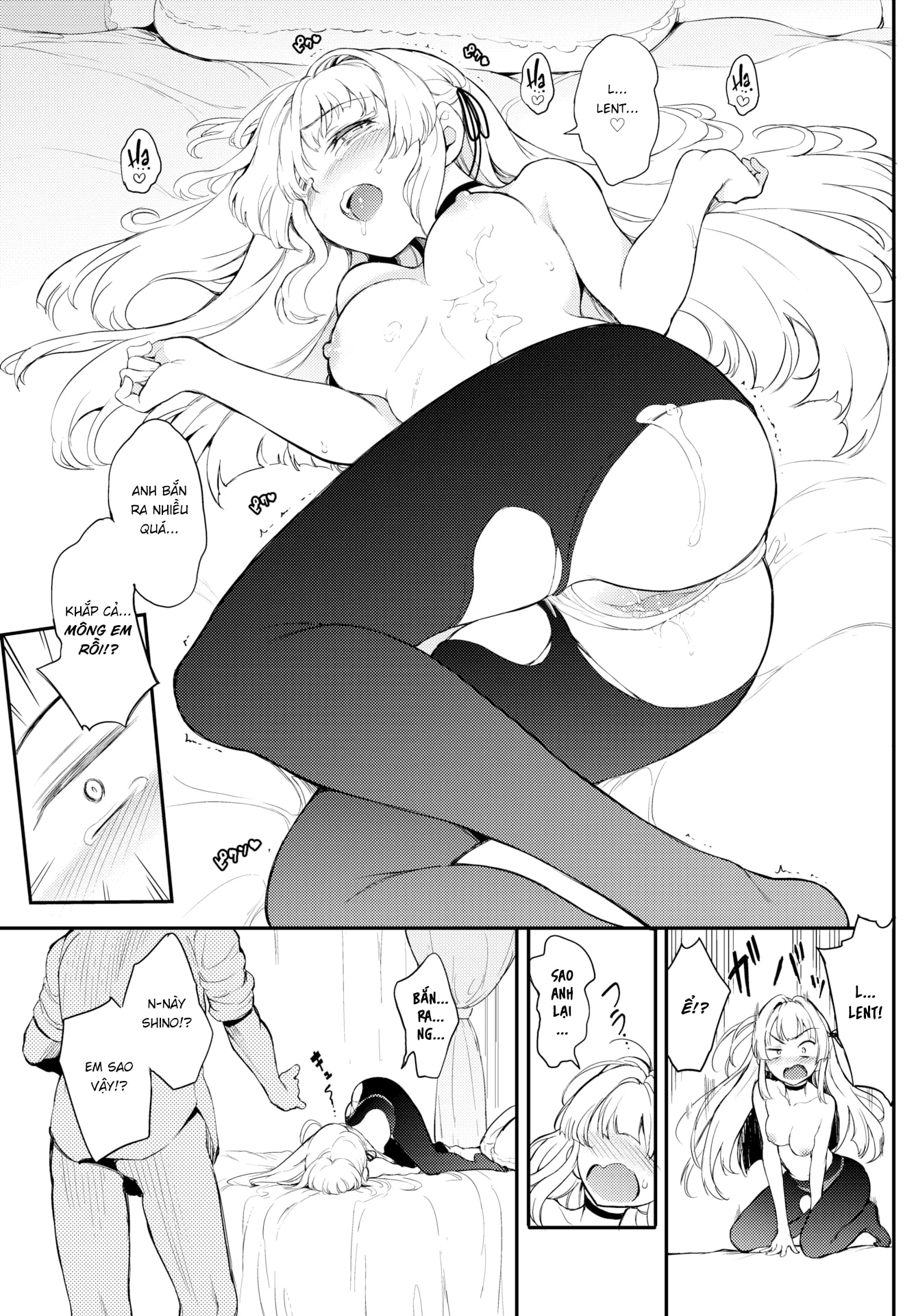 HentaiVN.net - Ảnh 23 - Tiểu Thư Shino Giận Mất Rồi ❤ #2 - Chap 1