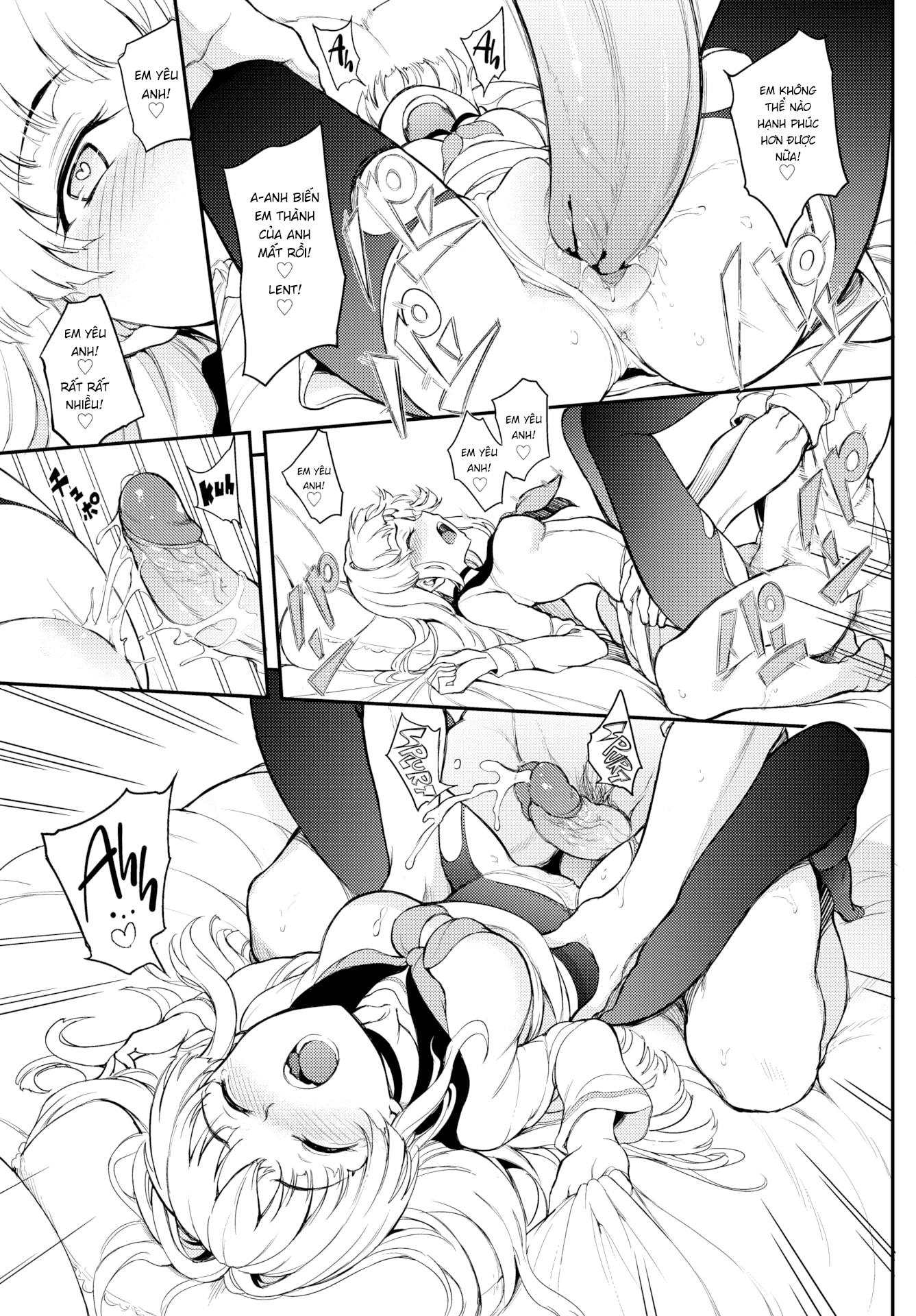 HentaiVN.net - Ảnh 9 - Tiểu Thư Shino Giận Mất Rồi ❤ #2 - Chap 1