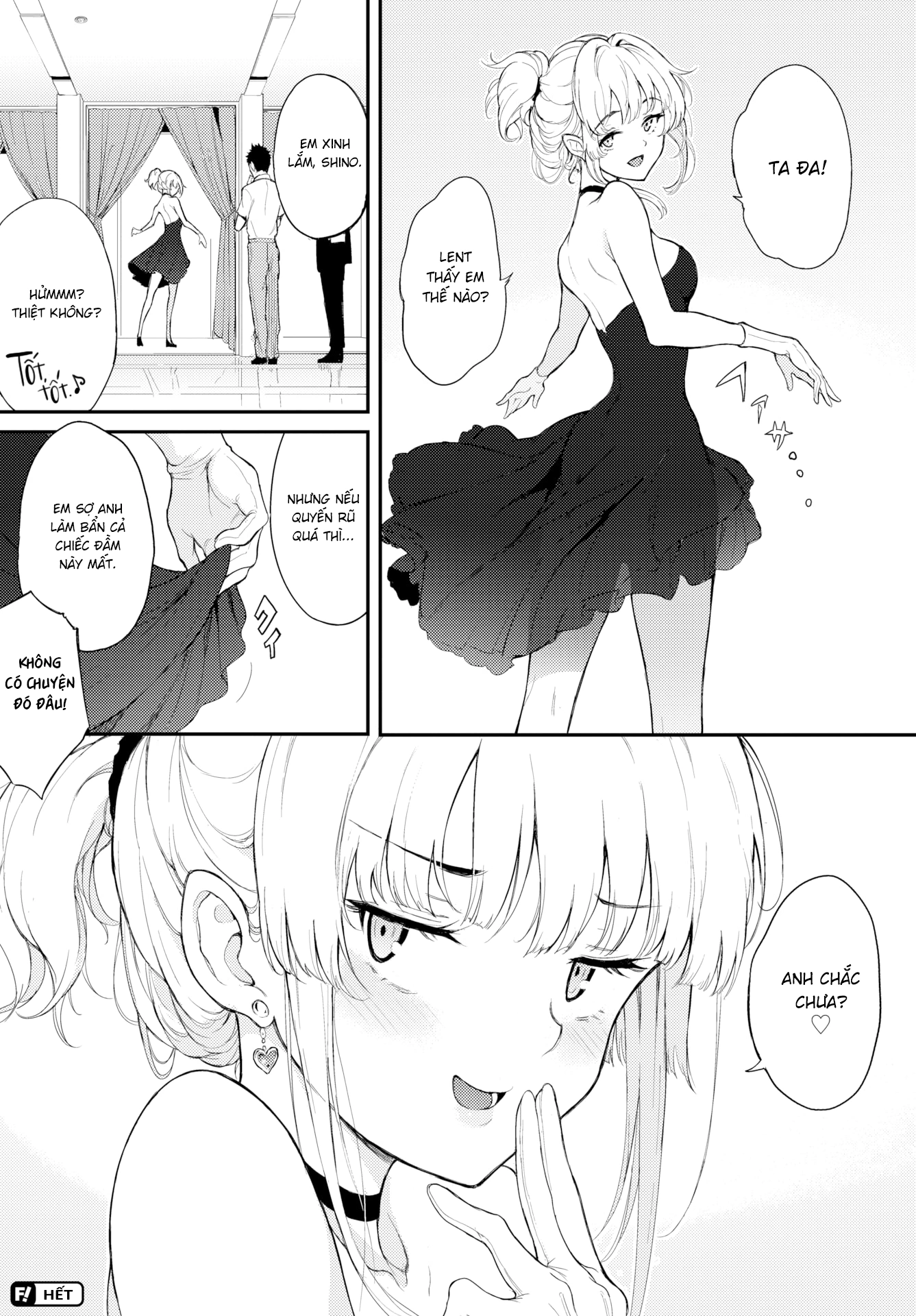 HentaiVN.net - Ảnh 24 - Tiểu Thư Shino Giận Mất Rồi ❤ #2 - Chap 2