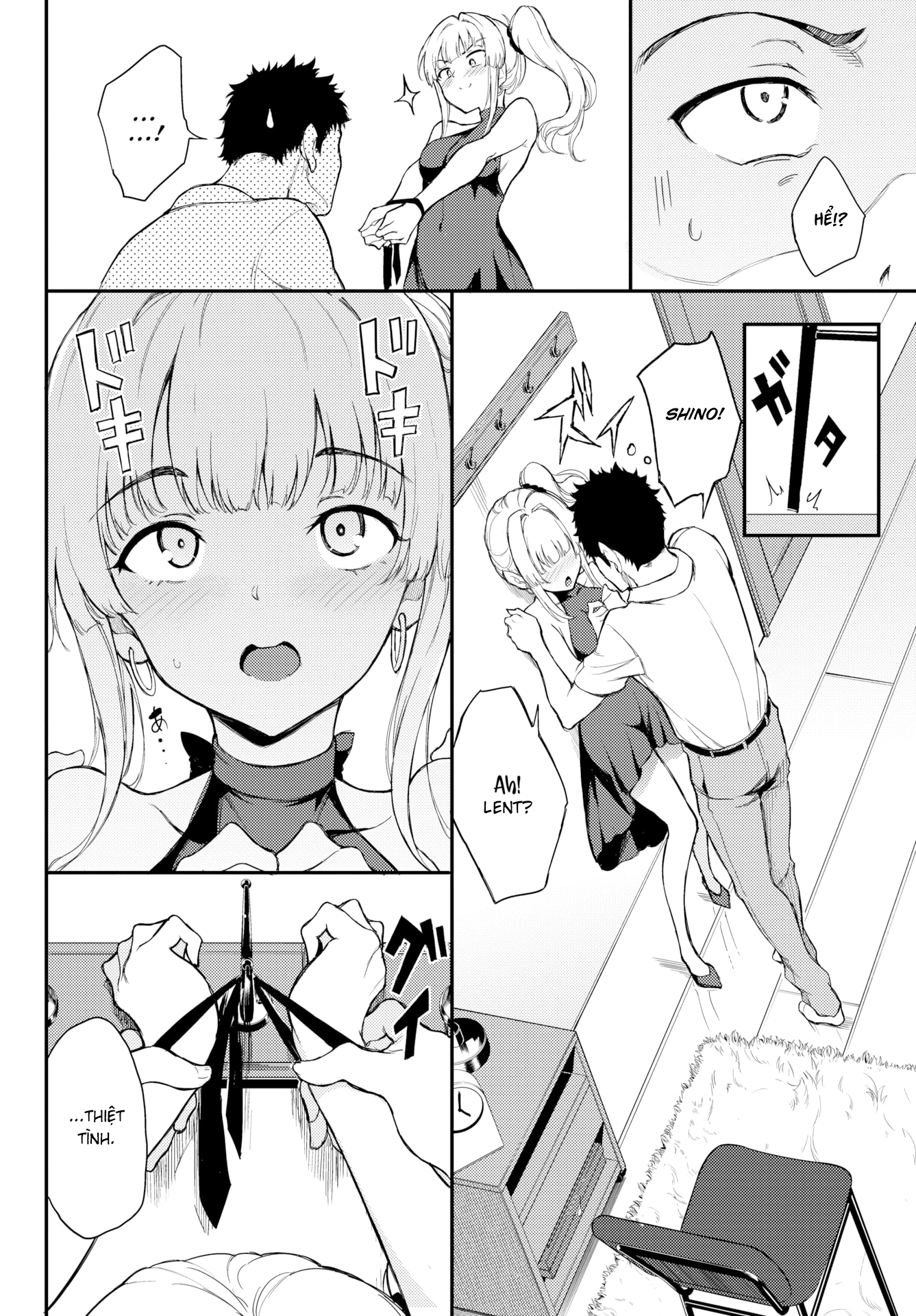 HentaiVN.net - Ảnh 4 - Tiểu Thư Shino Giận Mất Rồi ❤ #2 - Chap 2