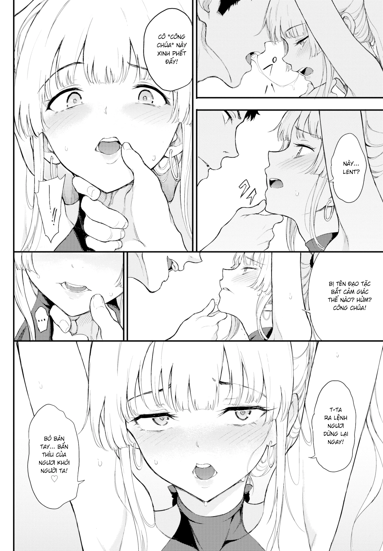 HentaiVN.net - Ảnh 6 - Tiểu Thư Shino Giận Mất Rồi ❤ #2 - Chap 2