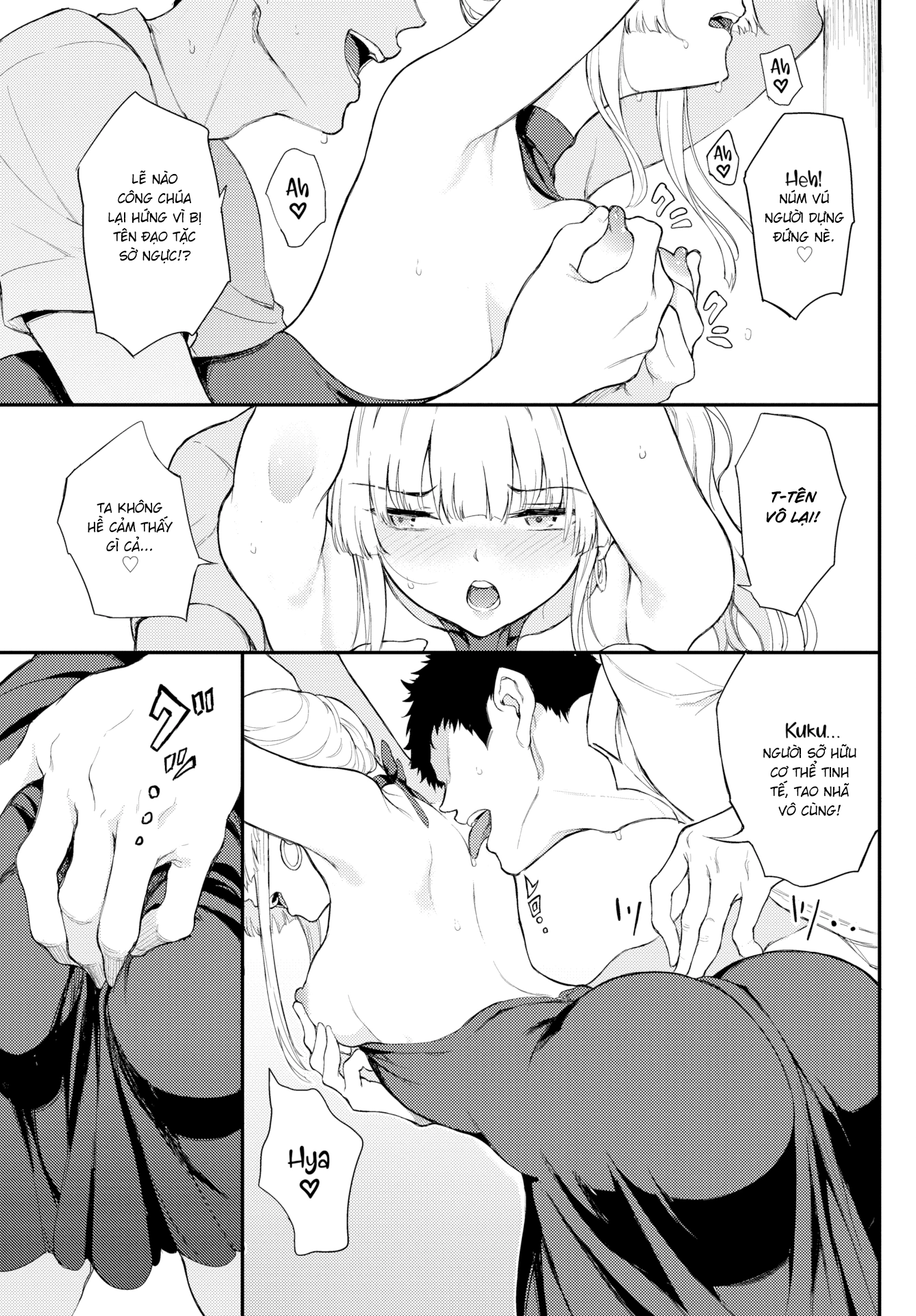 HentaiVN.net - Ảnh 9 - Tiểu Thư Shino Giận Mất Rồi ❤ #2 - Chap 2