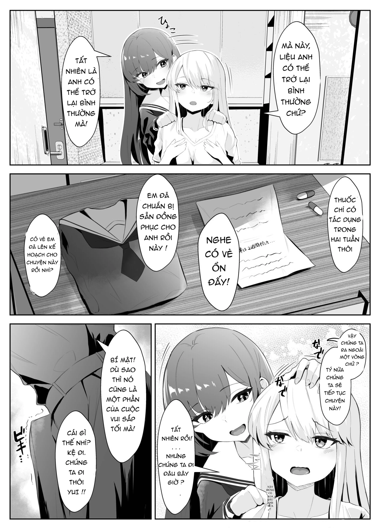 HentaiVN.net - Ảnh 13 - CÂU TRUYỆN VỀ ONII~CHAN BỊ CÔ EM GÁI FUTA BIẾN THÀNH EM GÁI - chap 1