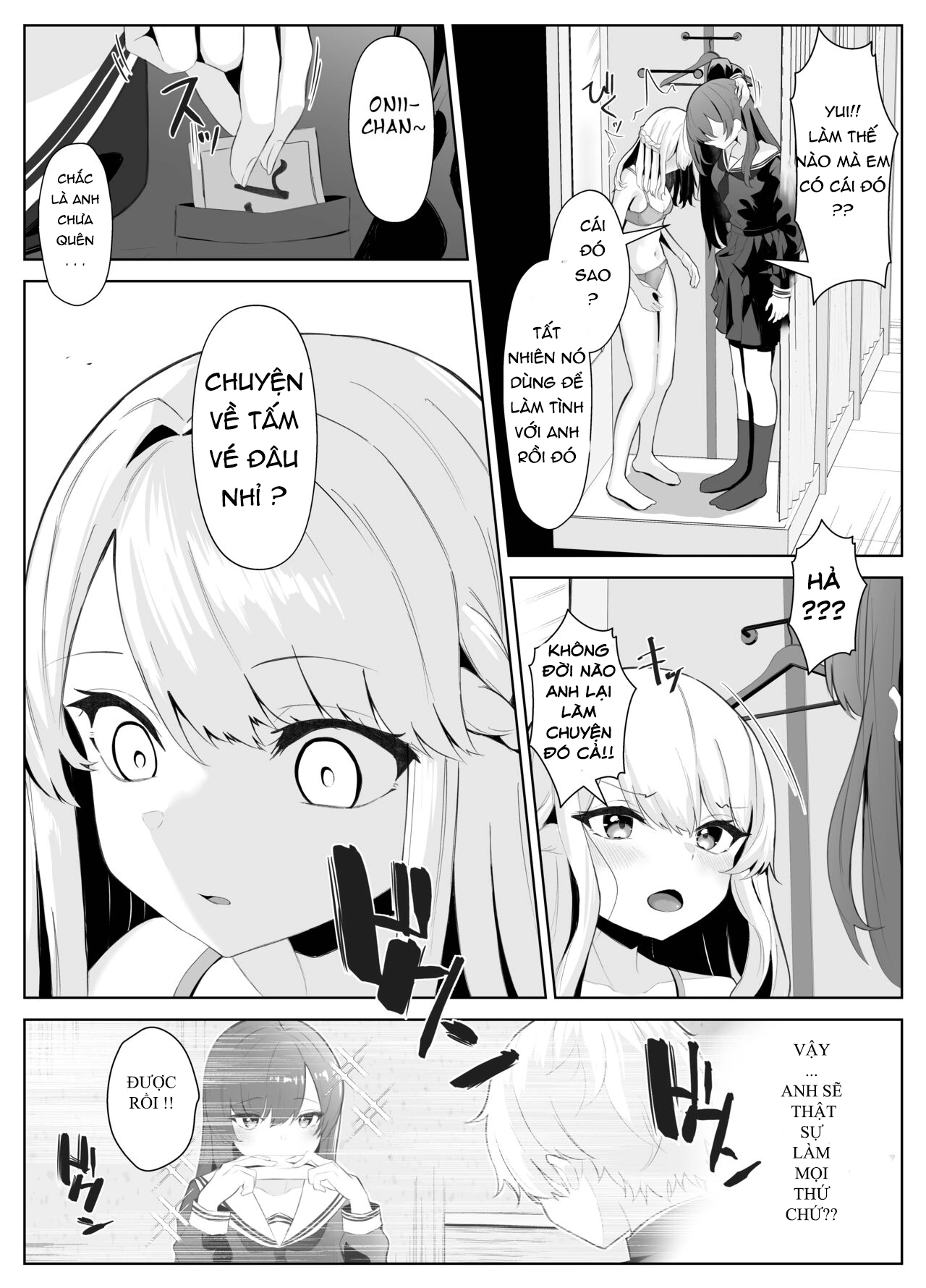 HentaiVN.net - Ảnh 16 - CÂU TRUYỆN VỀ ONII~CHAN BỊ CÔ EM GÁI FUTA BIẾN THÀNH EM GÁI - chap 1