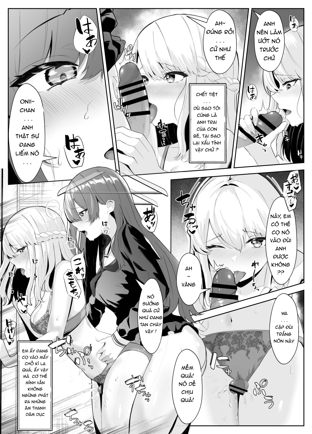 HentaiVN.net - Ảnh 19 - CÂU TRUYỆN VỀ ONII~CHAN BỊ CÔ EM GÁI FUTA BIẾN THÀNH EM GÁI - chap 1