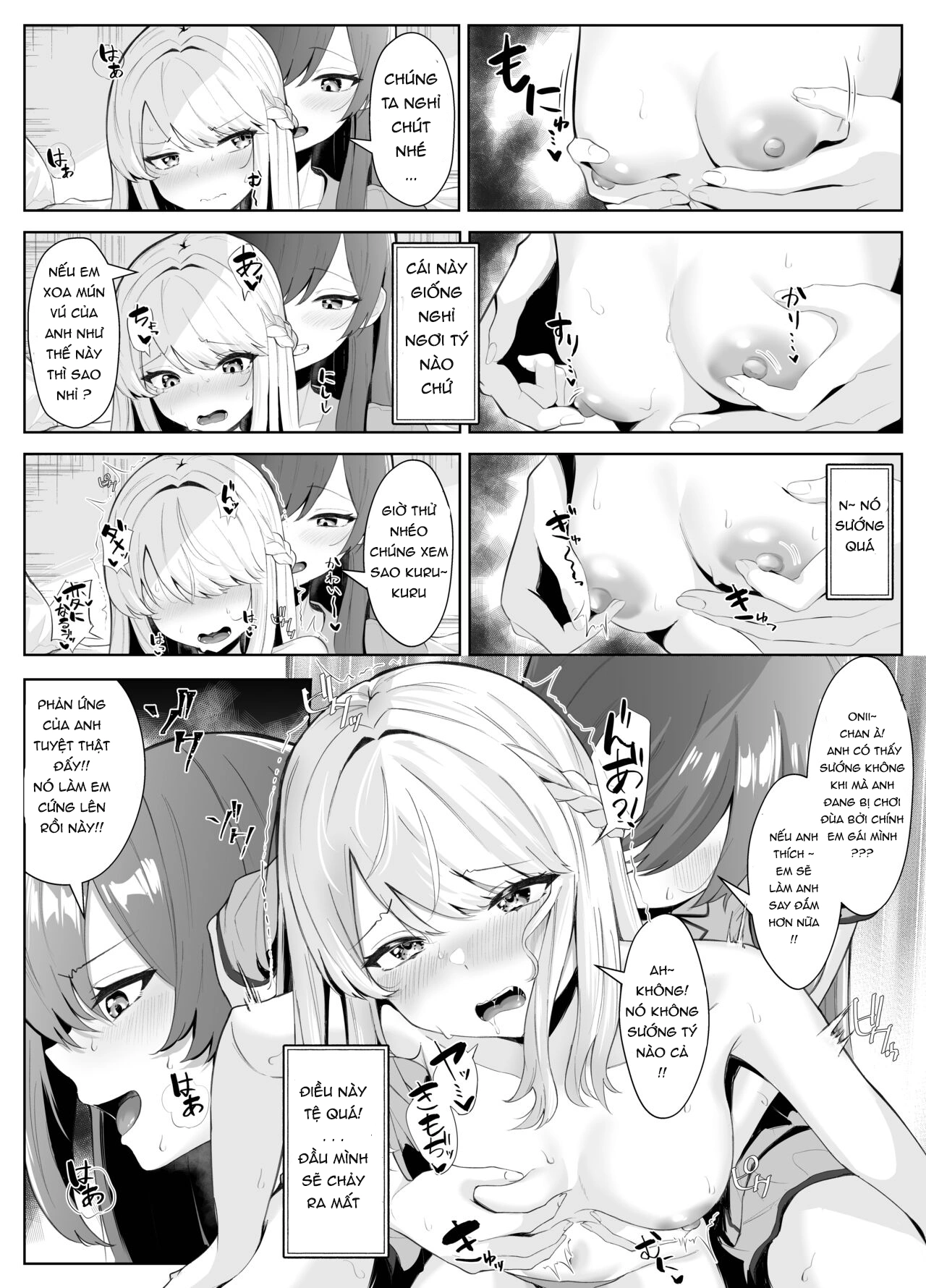 HentaiVN.net - Ảnh 24 - CÂU TRUYỆN VỀ ONII~CHAN BỊ CÔ EM GÁI FUTA BIẾN THÀNH EM GÁI - chap 1