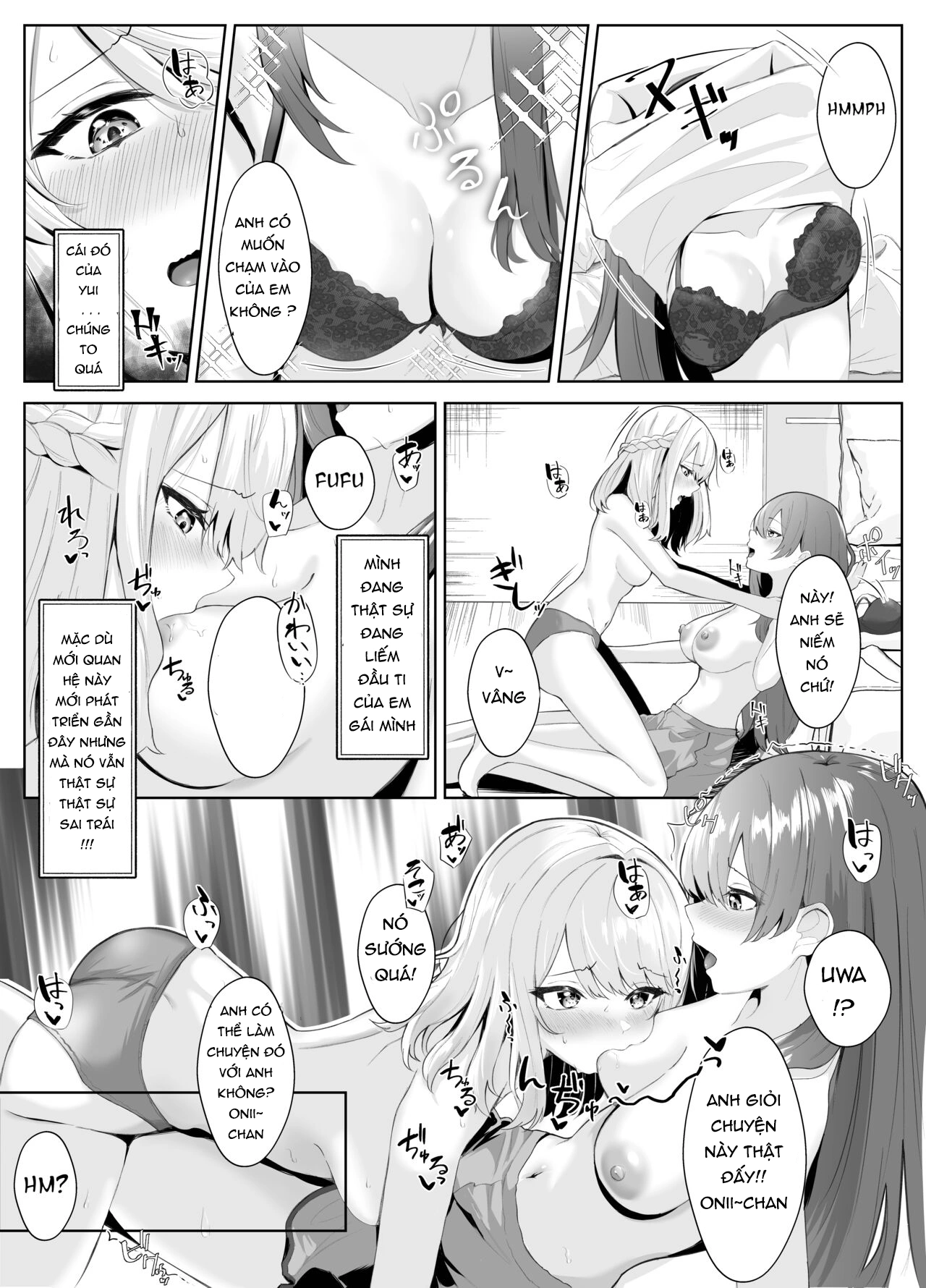 HentaiVN.net - Ảnh 25 - CÂU TRUYỆN VỀ ONII~CHAN BỊ CÔ EM GÁI FUTA BIẾN THÀNH EM GÁI - chap 1