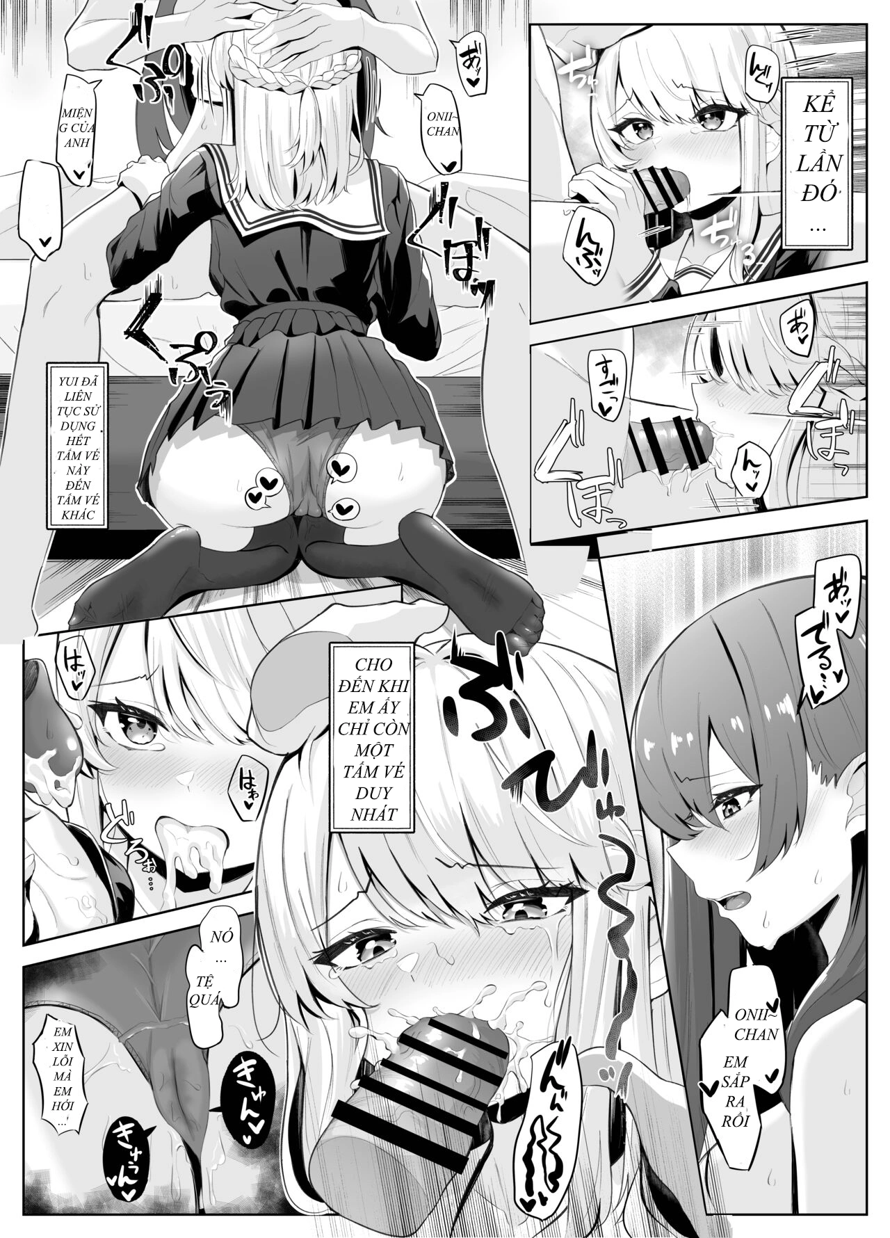 HentaiVN.net - Ảnh 30 - CÂU TRUYỆN VỀ ONII~CHAN BỊ CÔ EM GÁI FUTA BIẾN THÀNH EM GÁI - chap 1
