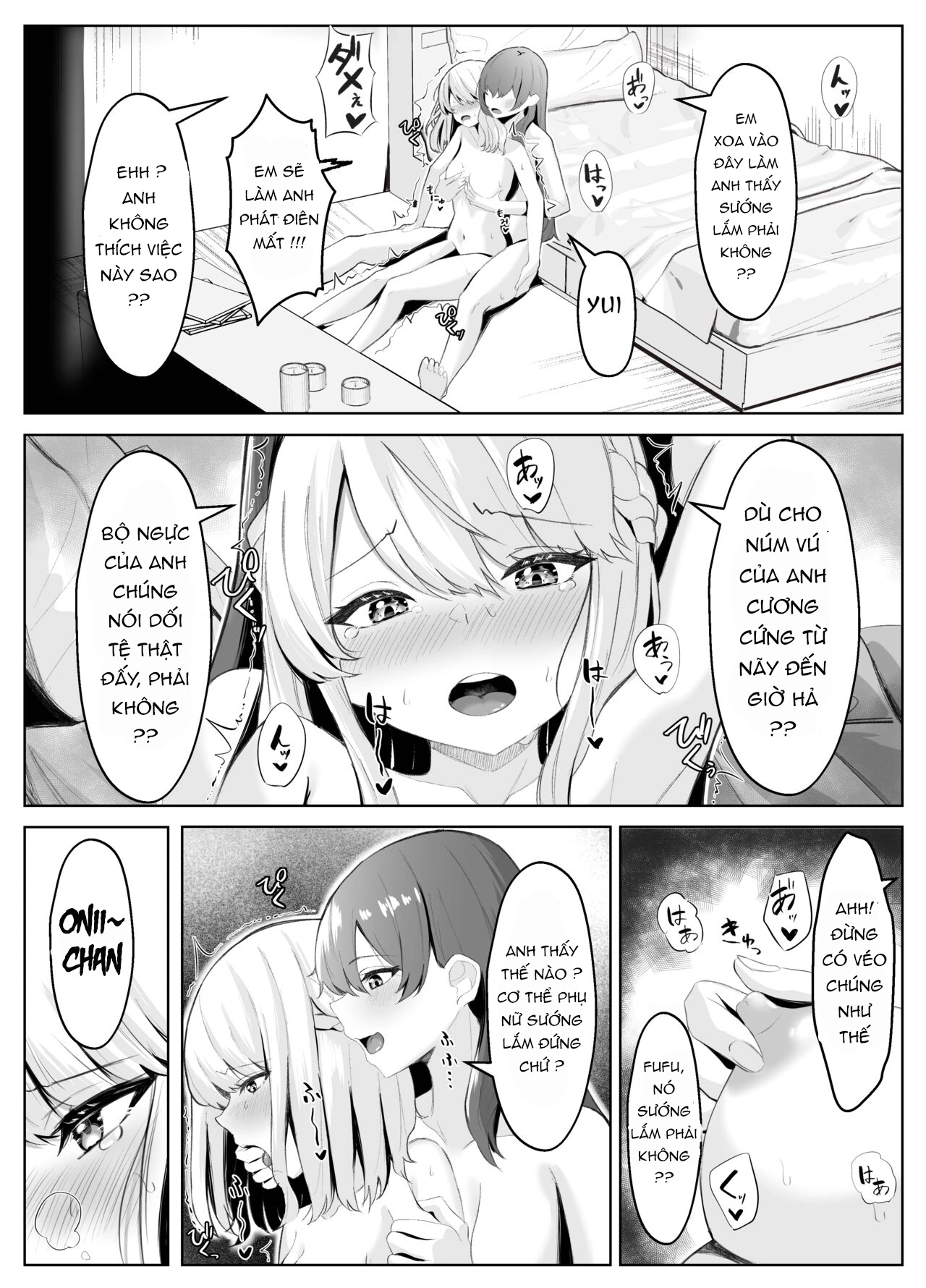 HentaiVN.net - Ảnh 3 - CÂU TRUYỆN VỀ ONII~CHAN BỊ CÔ EM GÁI FUTA BIẾN THÀNH EM GÁI - chap 1