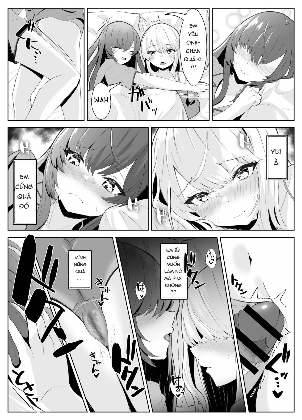 HentaiVN.net - Ảnh 33 - CÂU TRUYỆN VỀ ONII~CHAN BỊ CÔ EM GÁI FUTA BIẾN THÀNH EM GÁI - chap 1