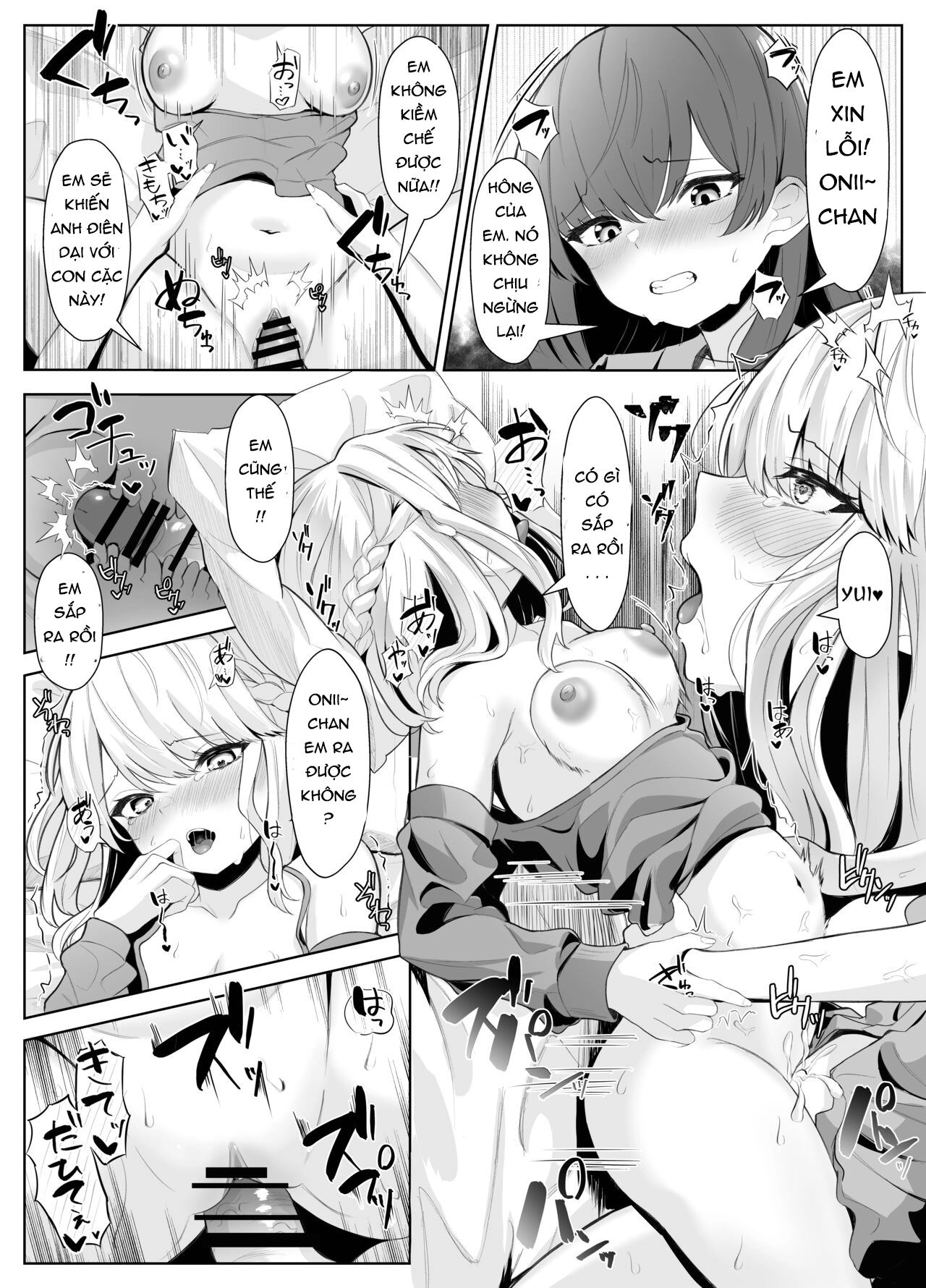 HentaiVN.net - Ảnh 39 - CÂU TRUYỆN VỀ ONII~CHAN BỊ CÔ EM GÁI FUTA BIẾN THÀNH EM GÁI - chap 1