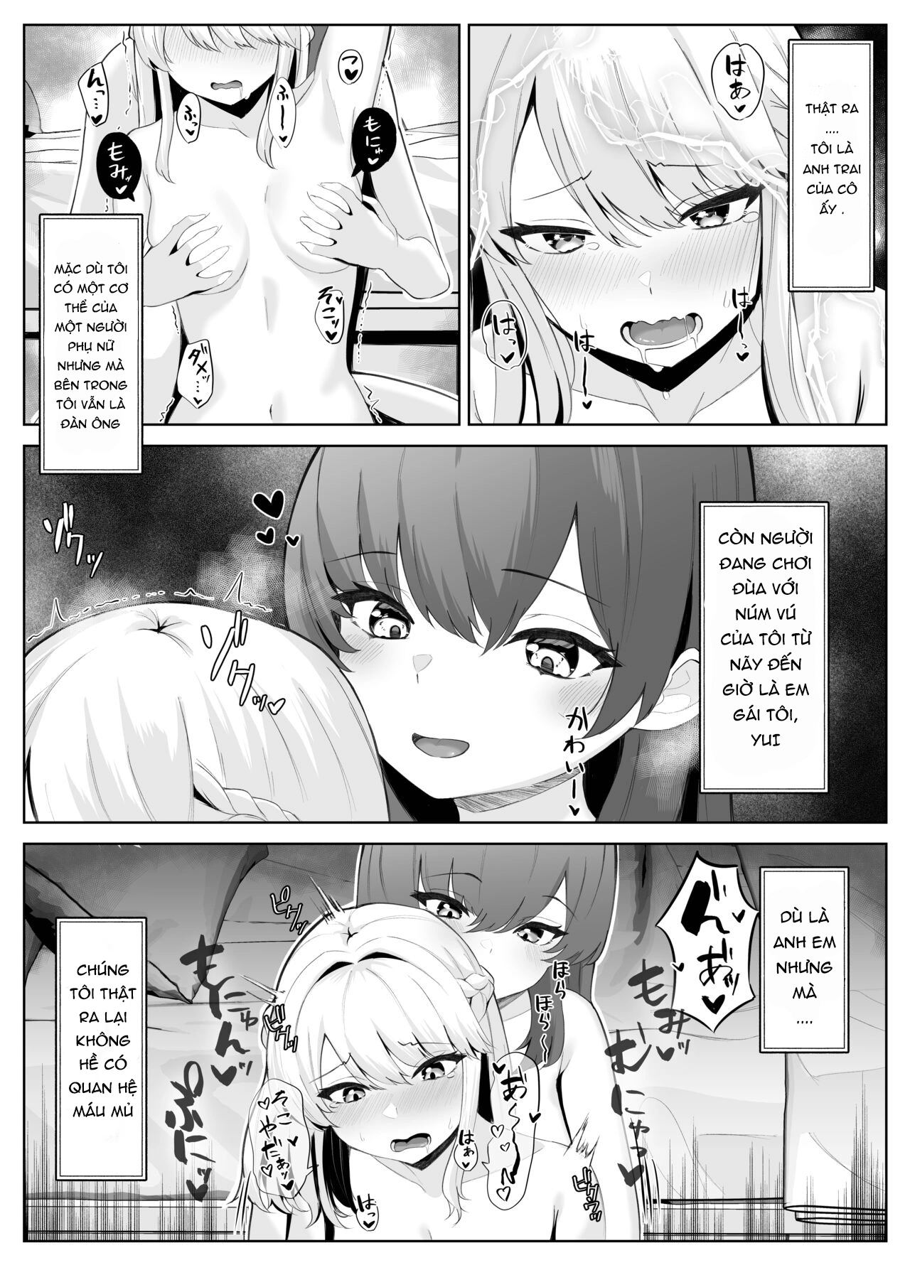 HentaiVN.net - Ảnh 4 - CÂU TRUYỆN VỀ ONII~CHAN BỊ CÔ EM GÁI FUTA BIẾN THÀNH EM GÁI - chap 1