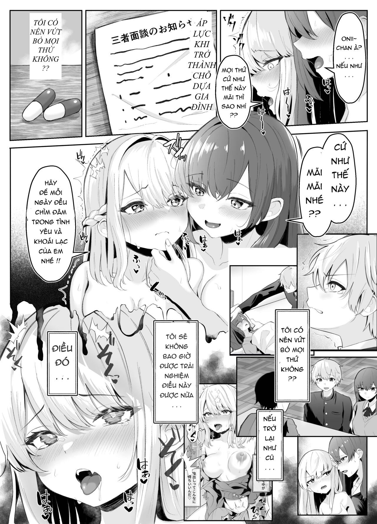 HentaiVN.net - Ảnh 47 - CÂU TRUYỆN VỀ ONII~CHAN BỊ CÔ EM GÁI FUTA BIẾN THÀNH EM GÁI - chap 1