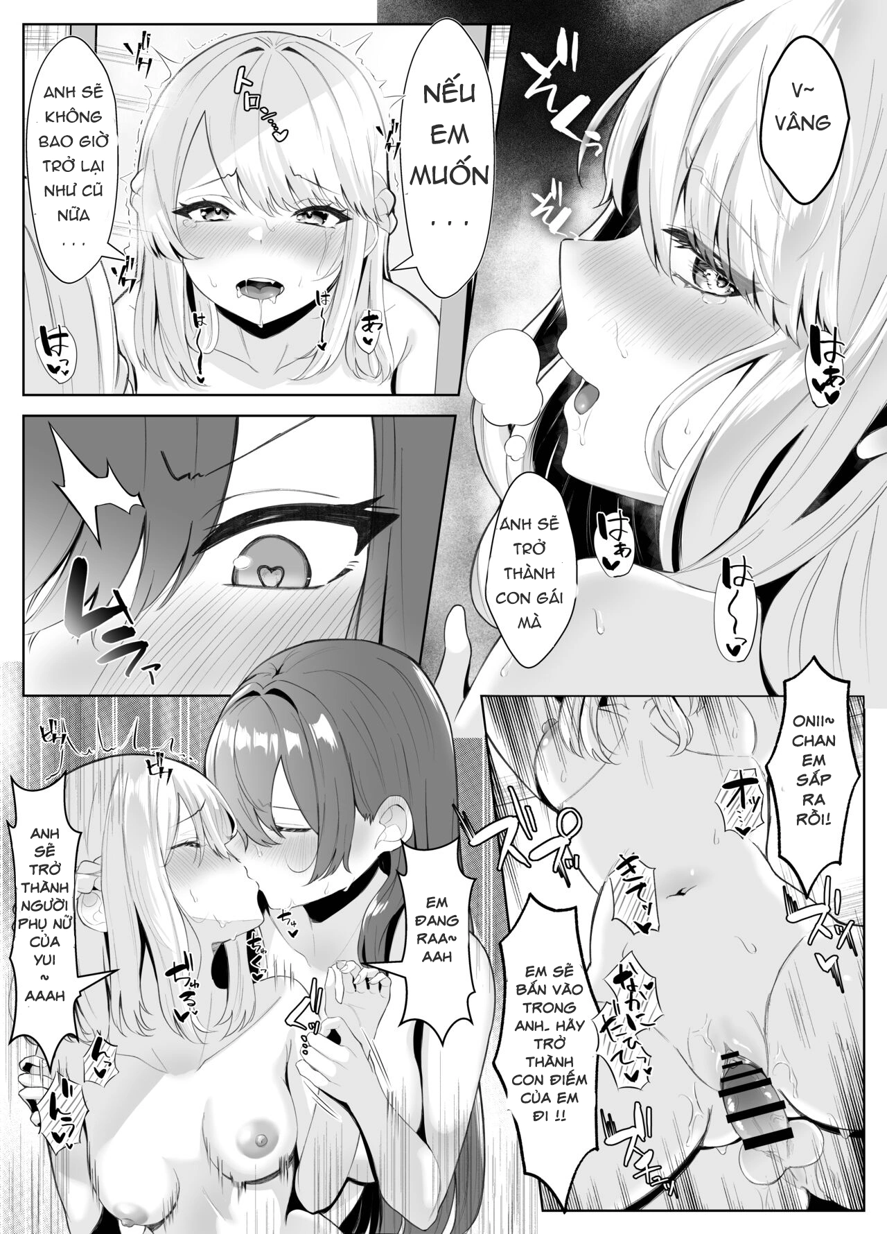 HentaiVN.net - Ảnh 48 - CÂU TRUYỆN VỀ ONII~CHAN BỊ CÔ EM GÁI FUTA BIẾN THÀNH EM GÁI - chap 1