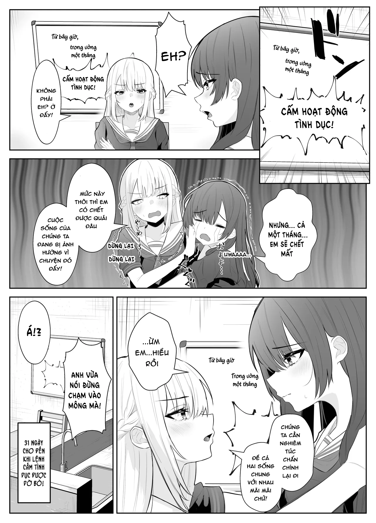 HentaiVN.net - Ảnh 11 - CÂU TRUYỆN VỀ ONII~CHAN BỊ CÔ EM GÁI FUTA BIẾN THÀNH EM GÁI - chap2