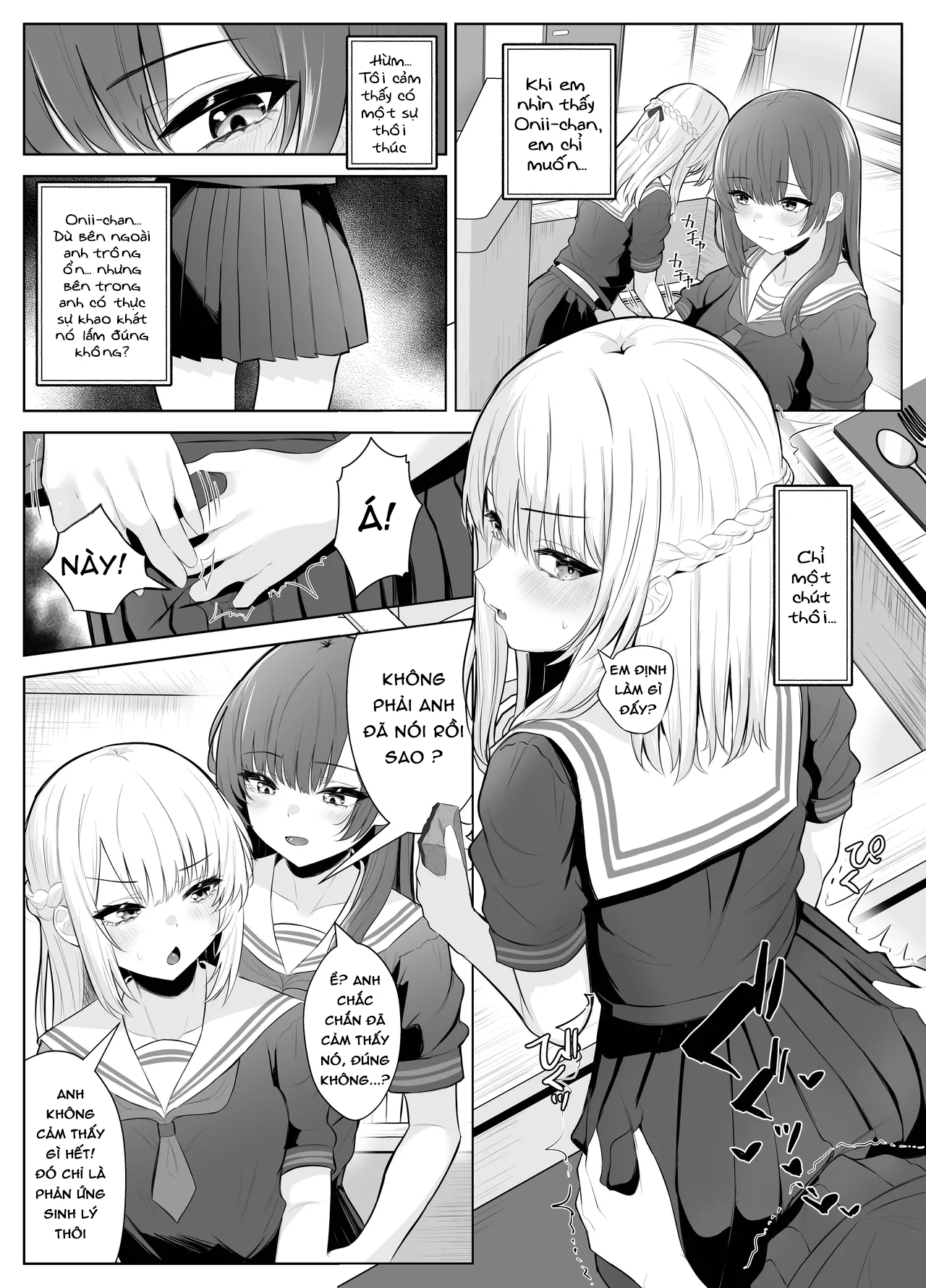 HentaiVN.net - Ảnh 12 - CÂU TRUYỆN VỀ ONII~CHAN BỊ CÔ EM GÁI FUTA BIẾN THÀNH EM GÁI - chap2