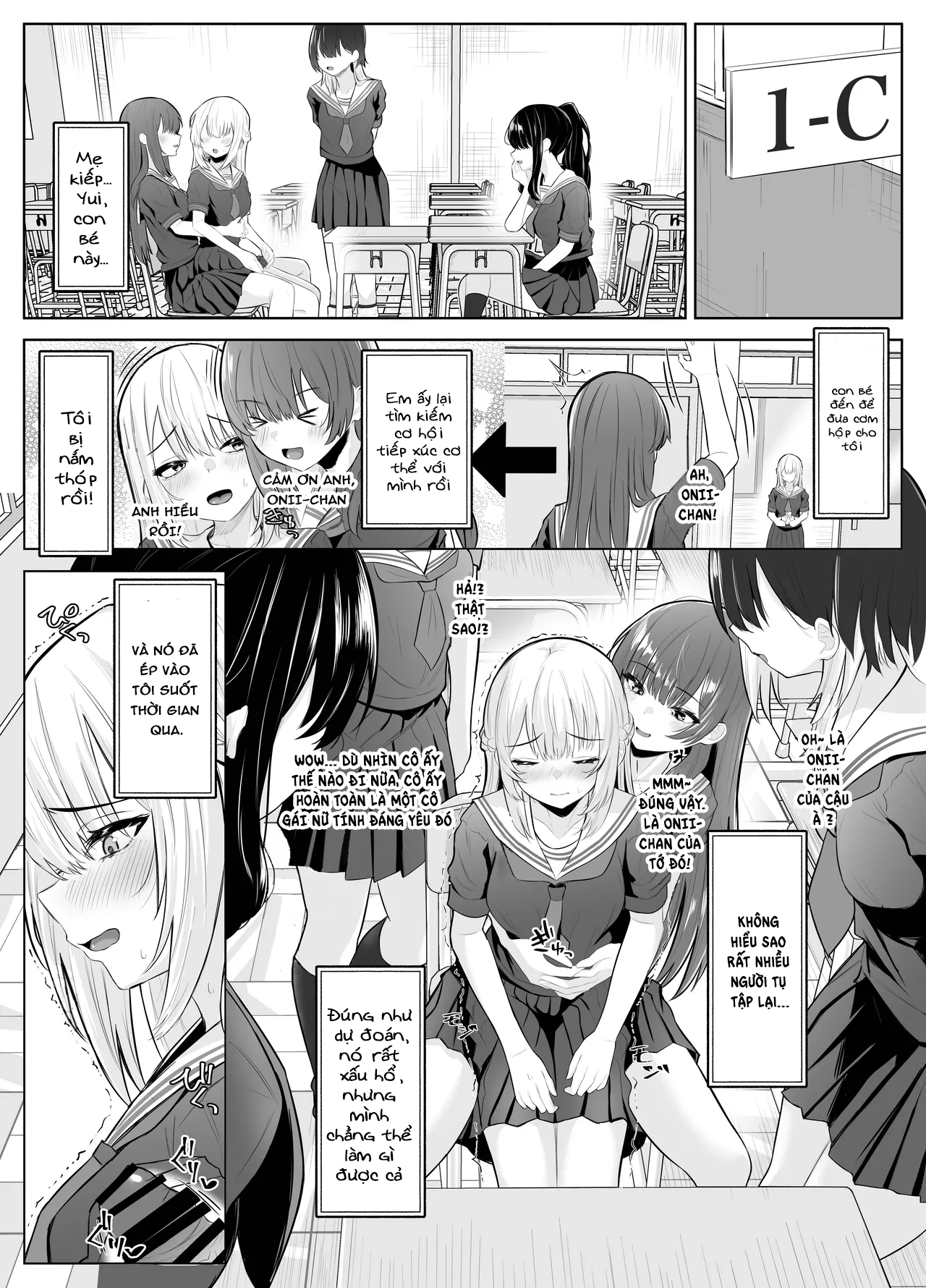 HentaiVN.net - Ảnh 14 - CÂU TRUYỆN VỀ ONII~CHAN BỊ CÔ EM GÁI FUTA BIẾN THÀNH EM GÁI - chap2