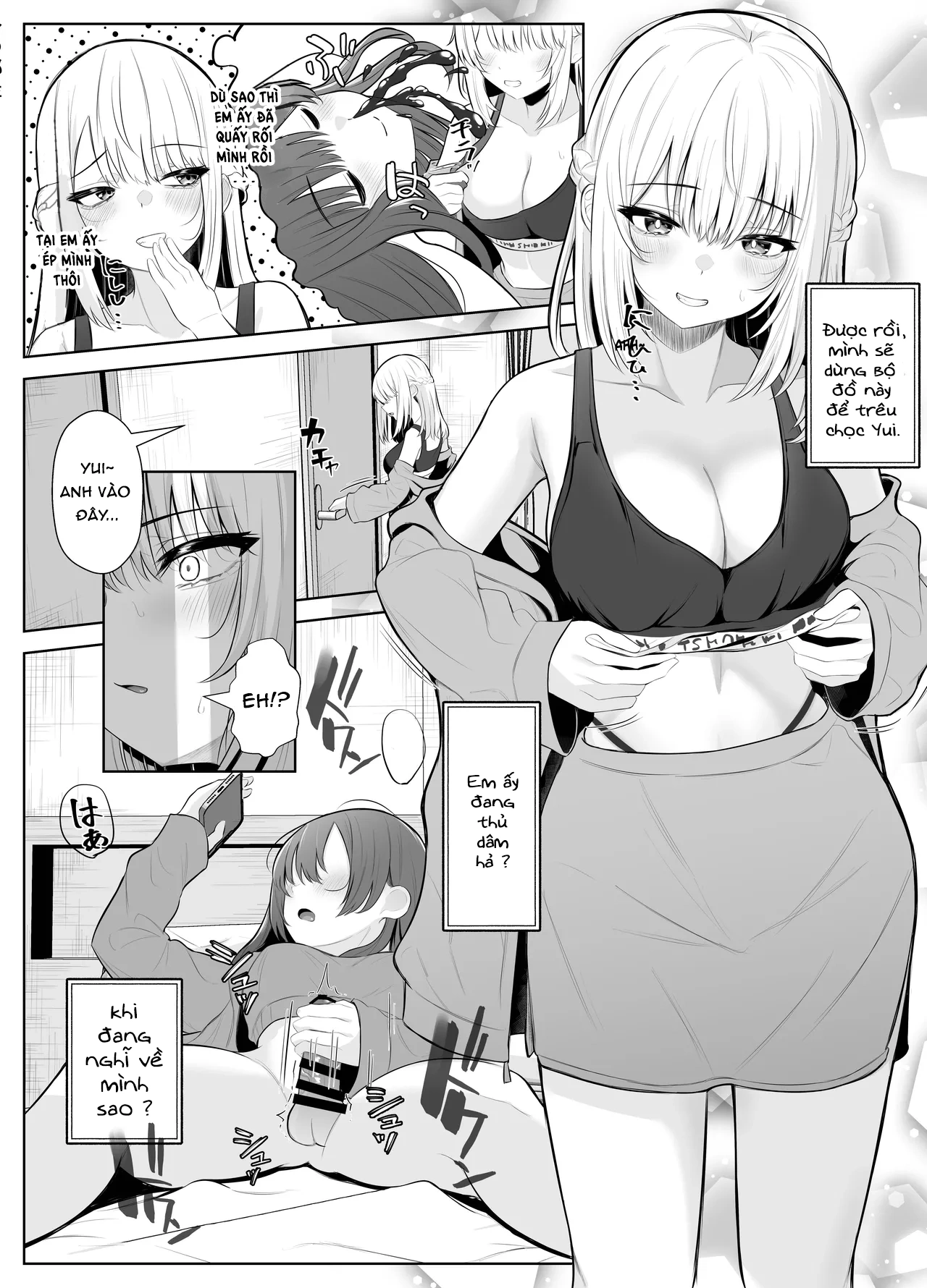 HentaiVN.net - Ảnh 18 - CÂU TRUYỆN VỀ ONII~CHAN BỊ CÔ EM GÁI FUTA BIẾN THÀNH EM GÁI - chap2