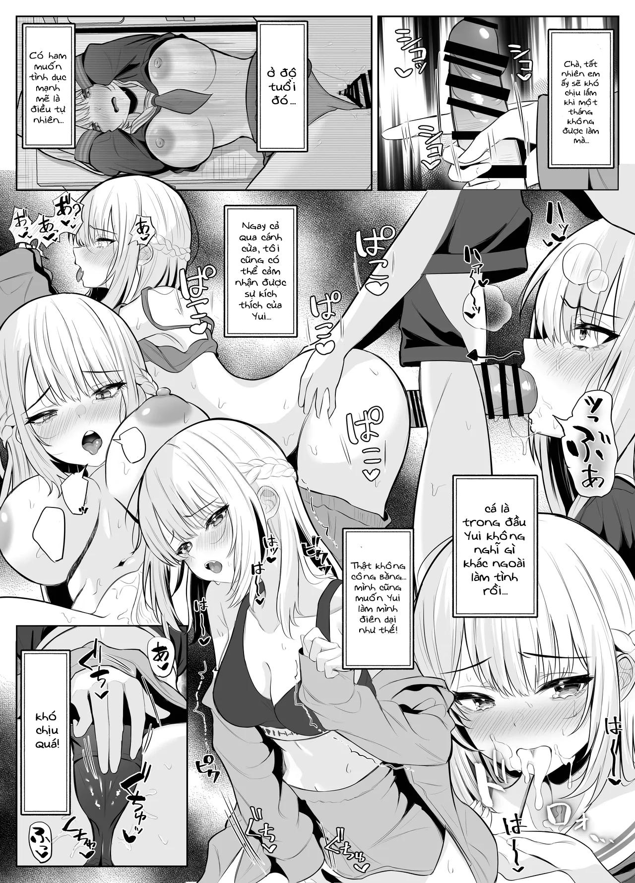 HentaiVN.net - Ảnh 19 - CÂU TRUYỆN VỀ ONII~CHAN BỊ CÔ EM GÁI FUTA BIẾN THÀNH EM GÁI - chap2