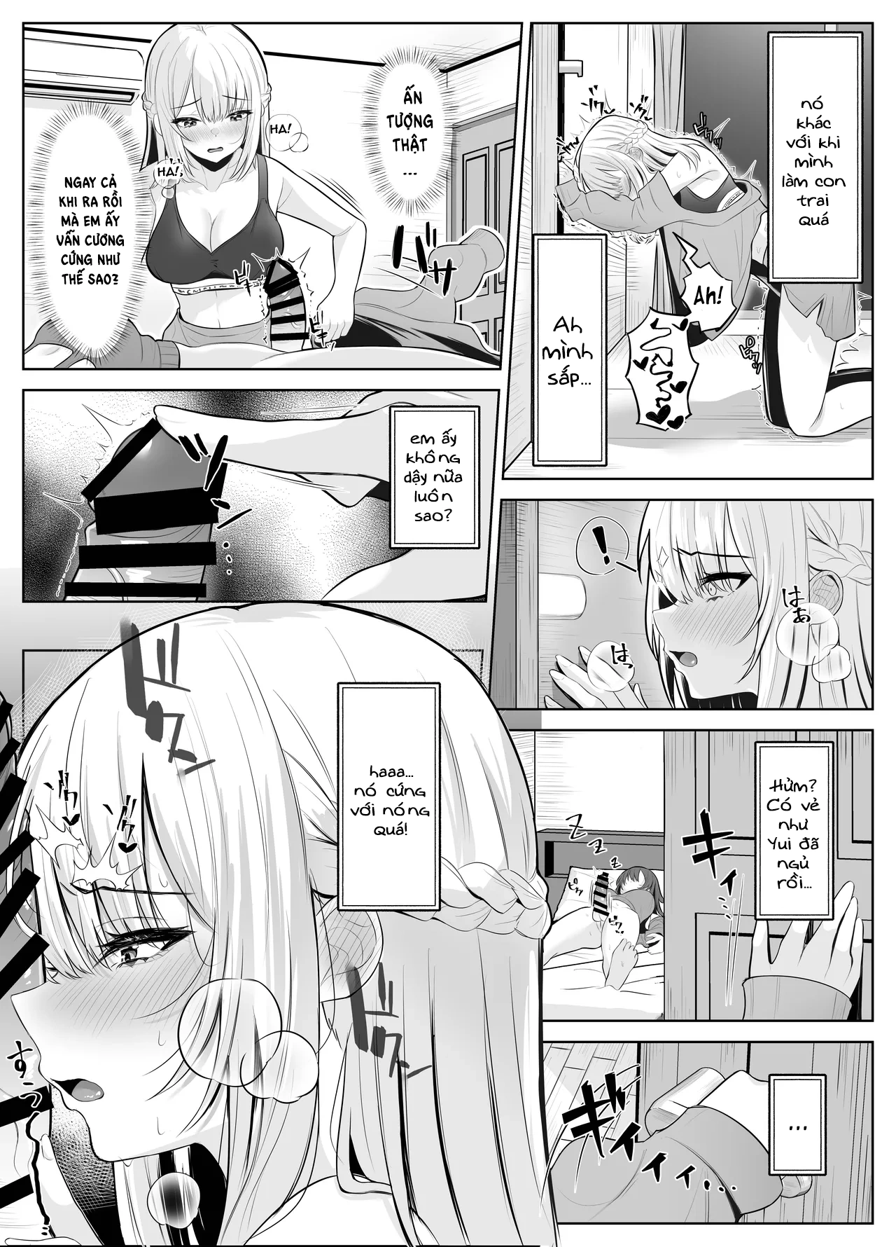 HentaiVN.net - Ảnh 20 - CÂU TRUYỆN VỀ ONII~CHAN BỊ CÔ EM GÁI FUTA BIẾN THÀNH EM GÁI - chap2