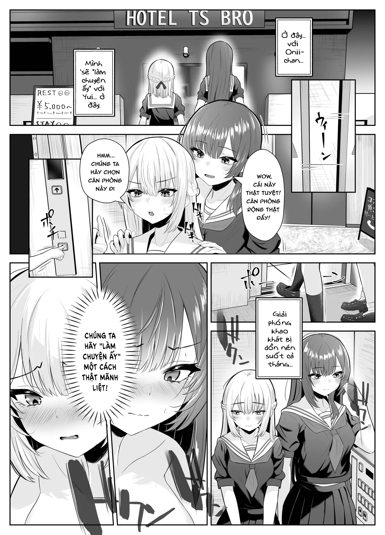 HentaiVN.net - Ảnh 29 - CÂU TRUYỆN VỀ ONII~CHAN BỊ CÔ EM GÁI FUTA BIẾN THÀNH EM GÁI - chap2