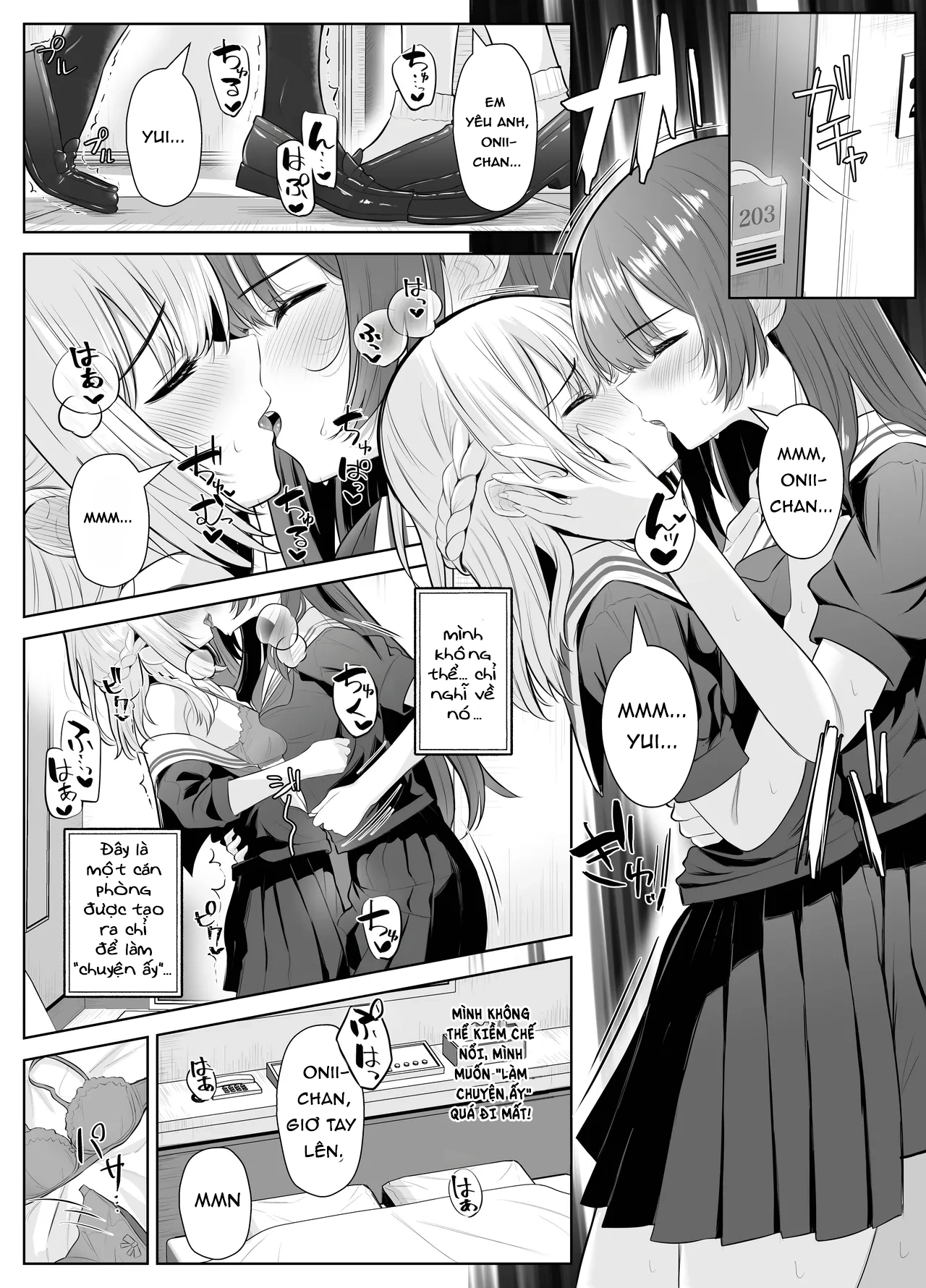 HentaiVN.net - Ảnh 30 - CÂU TRUYỆN VỀ ONII~CHAN BỊ CÔ EM GÁI FUTA BIẾN THÀNH EM GÁI - chap2