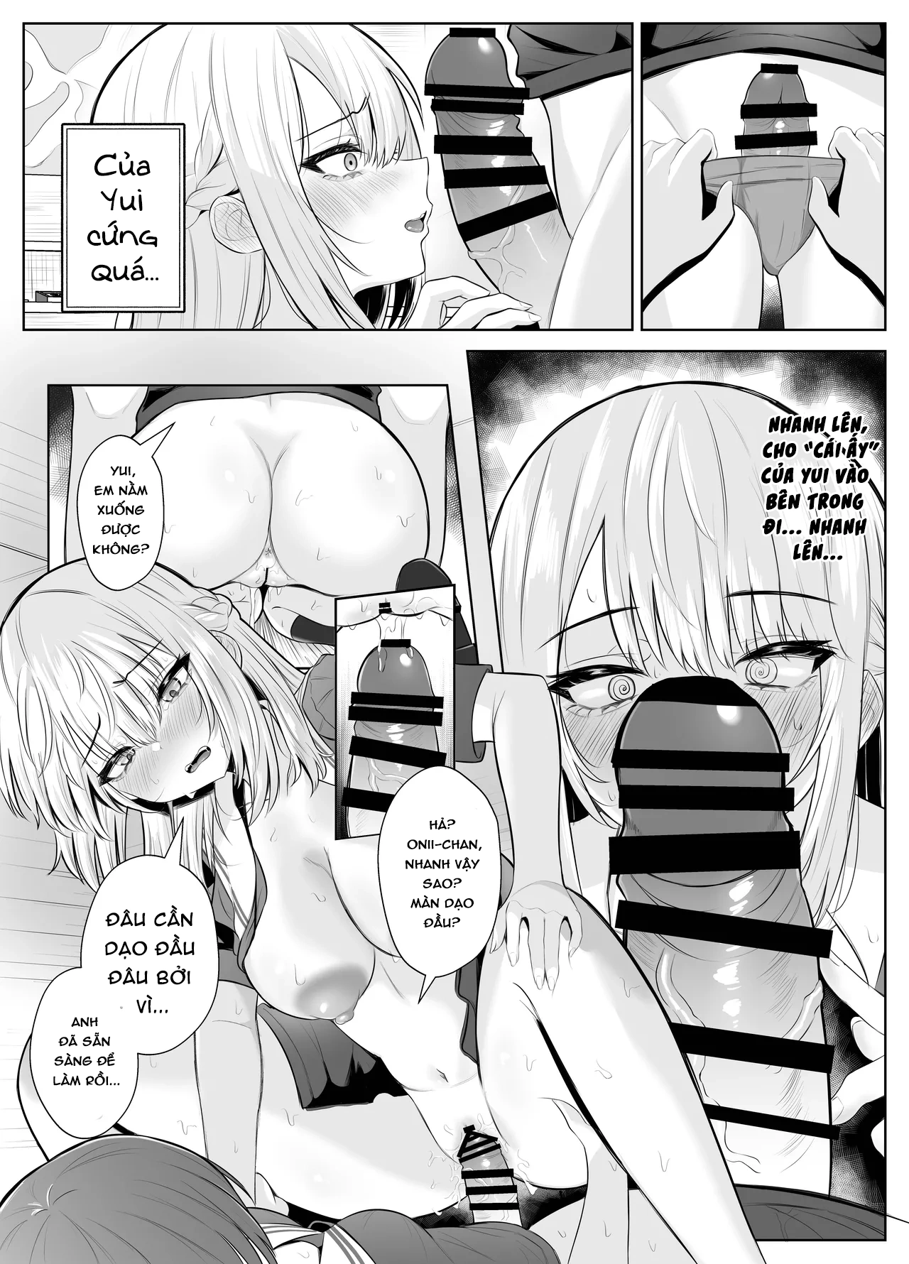 HentaiVN.net - Ảnh 31 - CÂU TRUYỆN VỀ ONII~CHAN BỊ CÔ EM GÁI FUTA BIẾN THÀNH EM GÁI - chap2