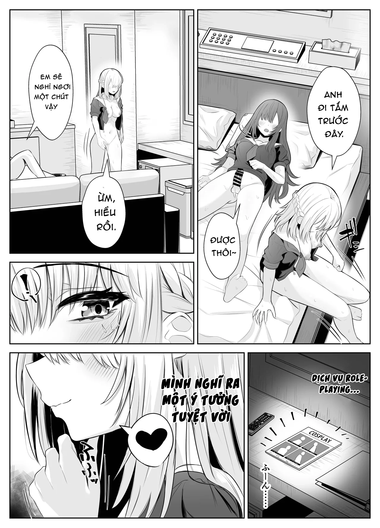 HentaiVN.net - Ảnh 34 - CÂU TRUYỆN VỀ ONII~CHAN BỊ CÔ EM GÁI FUTA BIẾN THÀNH EM GÁI - chap2