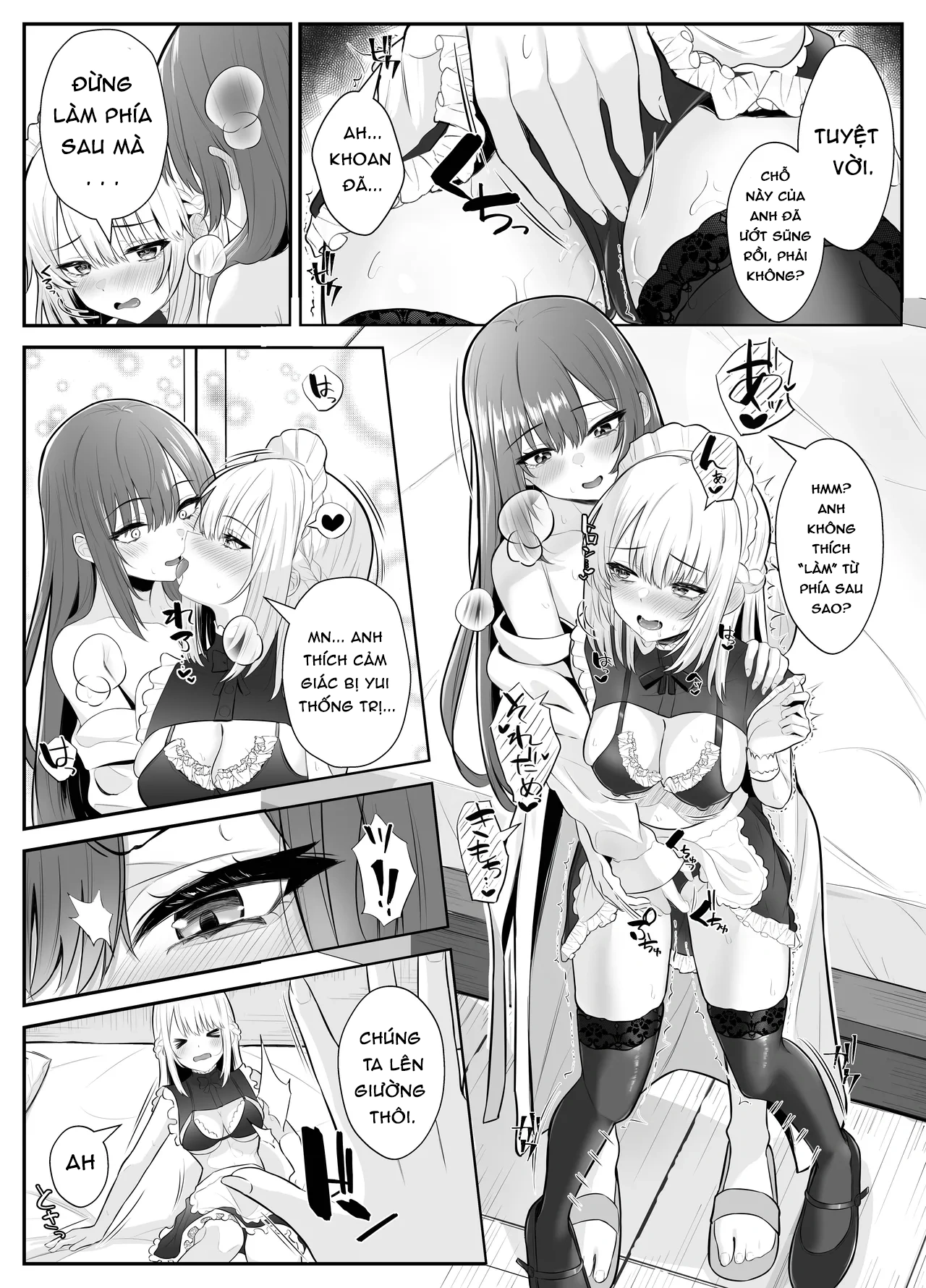HentaiVN.net - Ảnh 37 - CÂU TRUYỆN VỀ ONII~CHAN BỊ CÔ EM GÁI FUTA BIẾN THÀNH EM GÁI - chap2