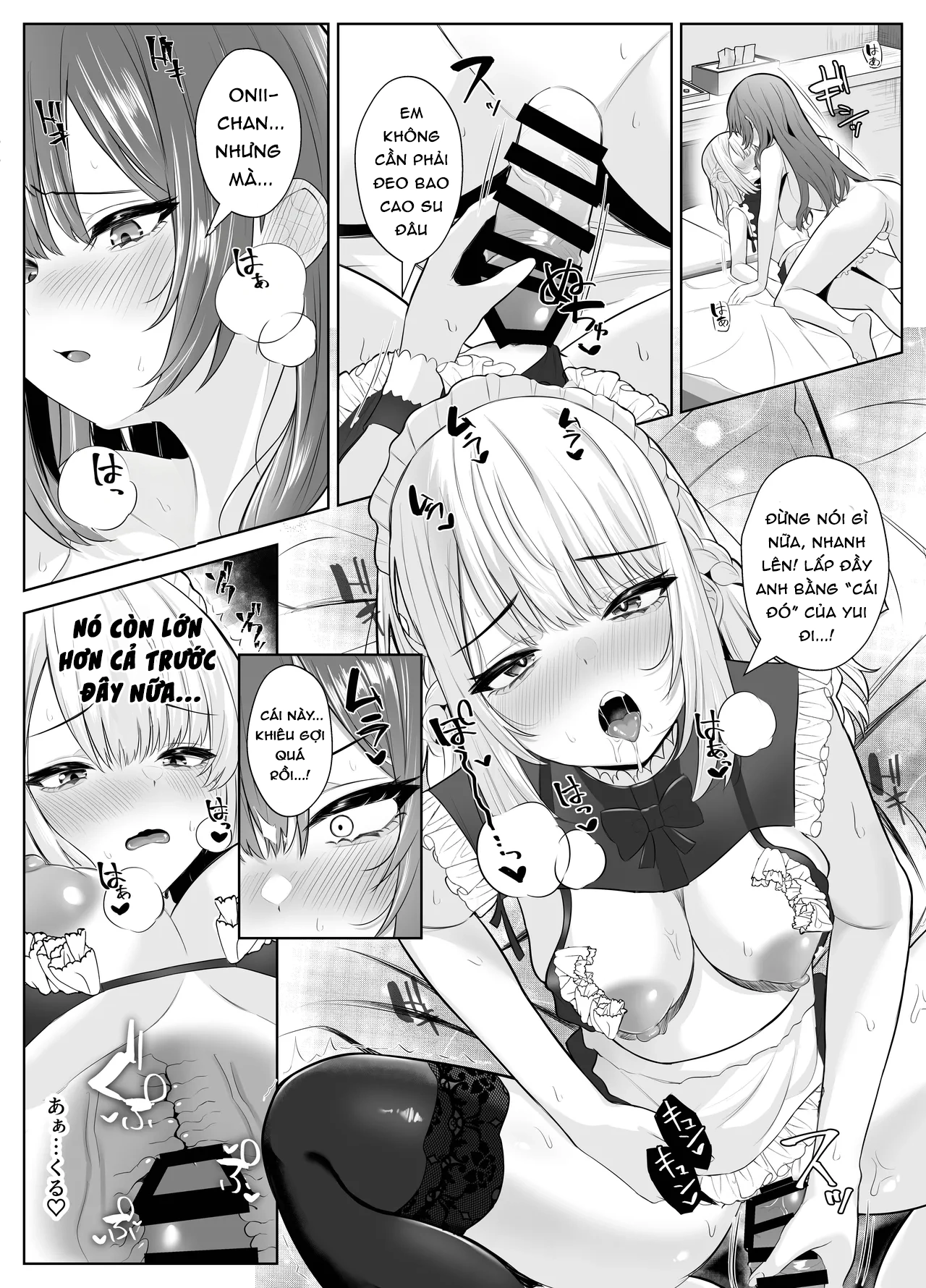 HentaiVN.net - Ảnh 38 - CÂU TRUYỆN VỀ ONII~CHAN BỊ CÔ EM GÁI FUTA BIẾN THÀNH EM GÁI - chap2