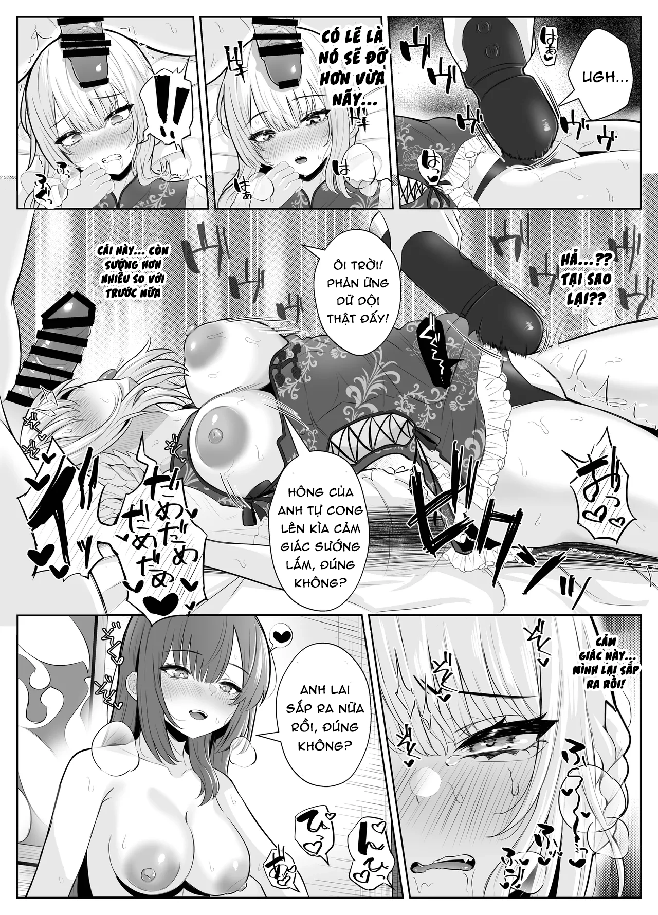 HentaiVN.net - Ảnh 48 - CÂU TRUYỆN VỀ ONII~CHAN BỊ CÔ EM GÁI FUTA BIẾN THÀNH EM GÁI - chap2