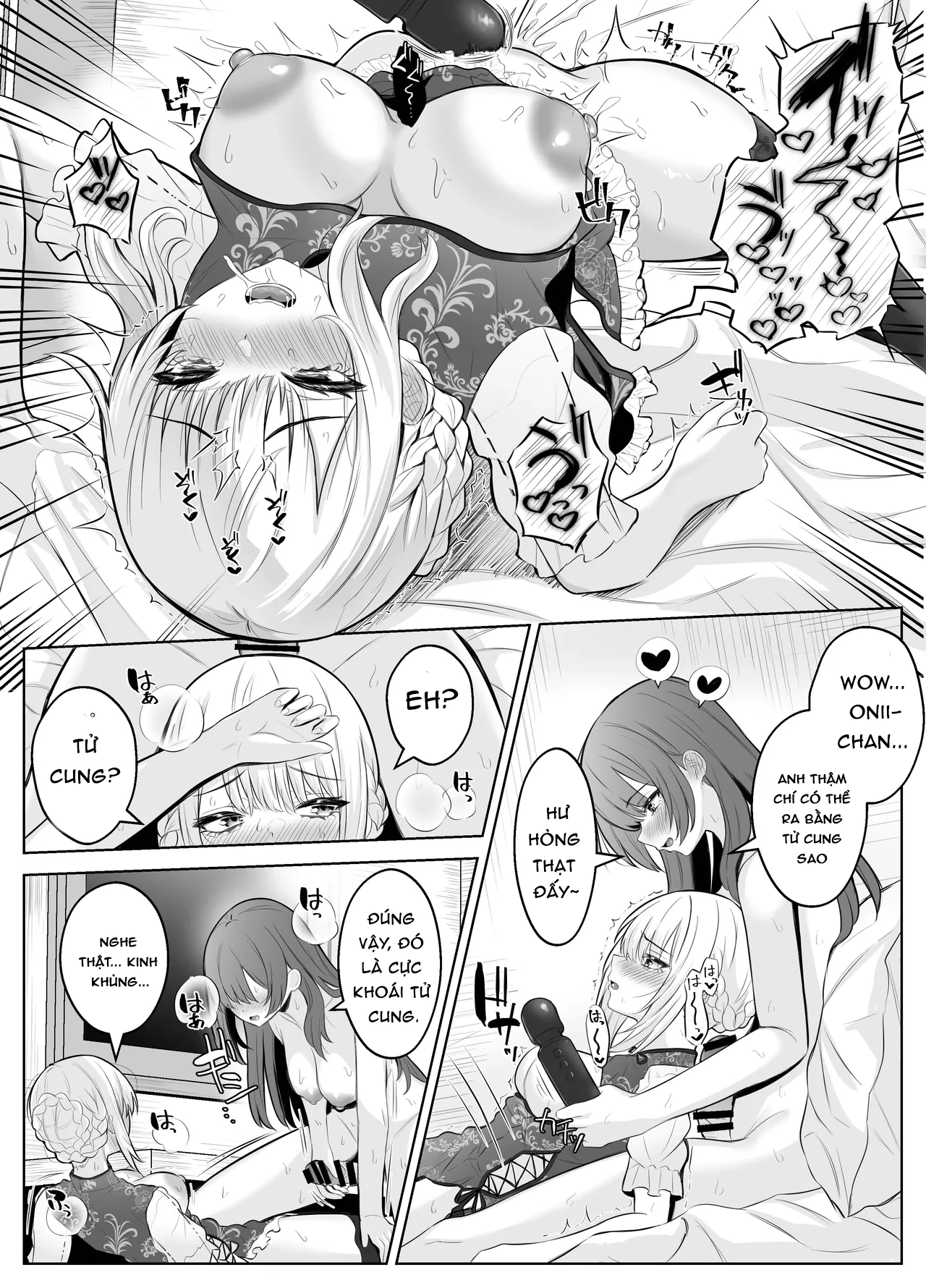 HentaiVN.net - Ảnh 49 - CÂU TRUYỆN VỀ ONII~CHAN BỊ CÔ EM GÁI FUTA BIẾN THÀNH EM GÁI - chap2