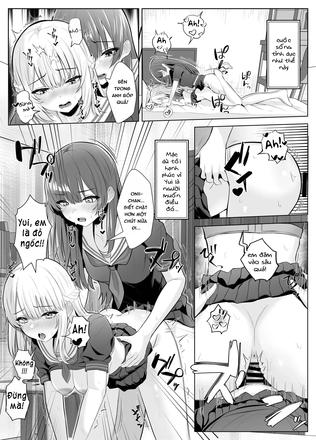 HentaiVN.net - Ảnh 6 - CÂU TRUYỆN VỀ ONII~CHAN BỊ CÔ EM GÁI FUTA BIẾN THÀNH EM GÁI - chap2