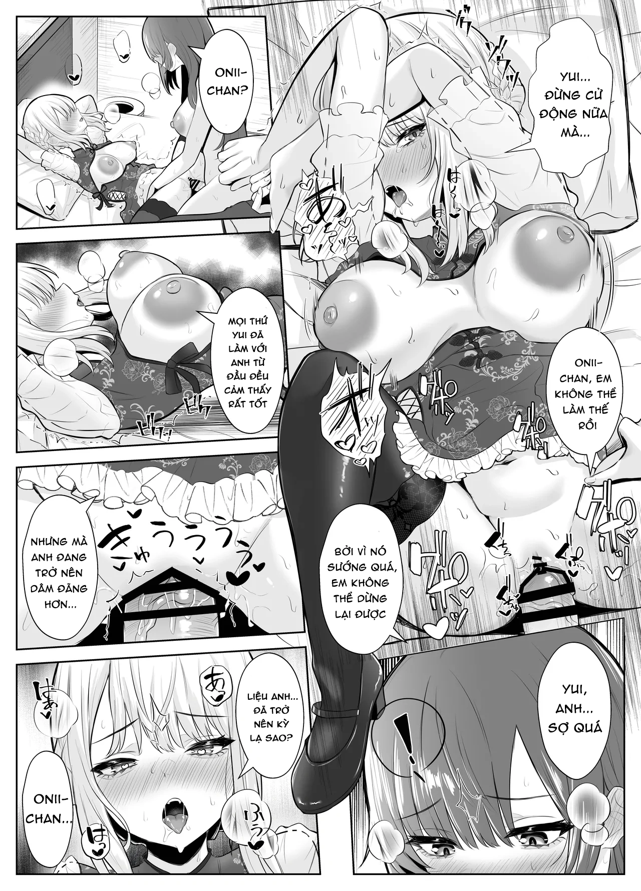 HentaiVN.net - Ảnh 53 - CÂU TRUYỆN VỀ ONII~CHAN BỊ CÔ EM GÁI FUTA BIẾN THÀNH EM GÁI - chap2