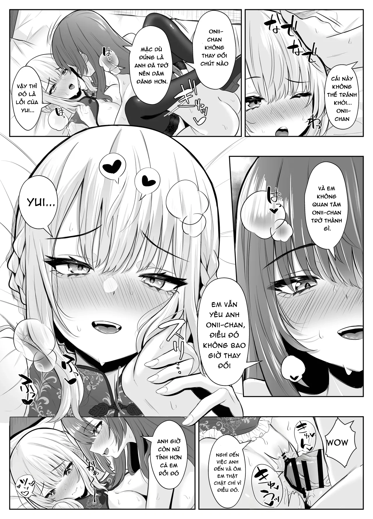 HentaiVN.net - Ảnh 54 - CÂU TRUYỆN VỀ ONII~CHAN BỊ CÔ EM GÁI FUTA BIẾN THÀNH EM GÁI - chap2