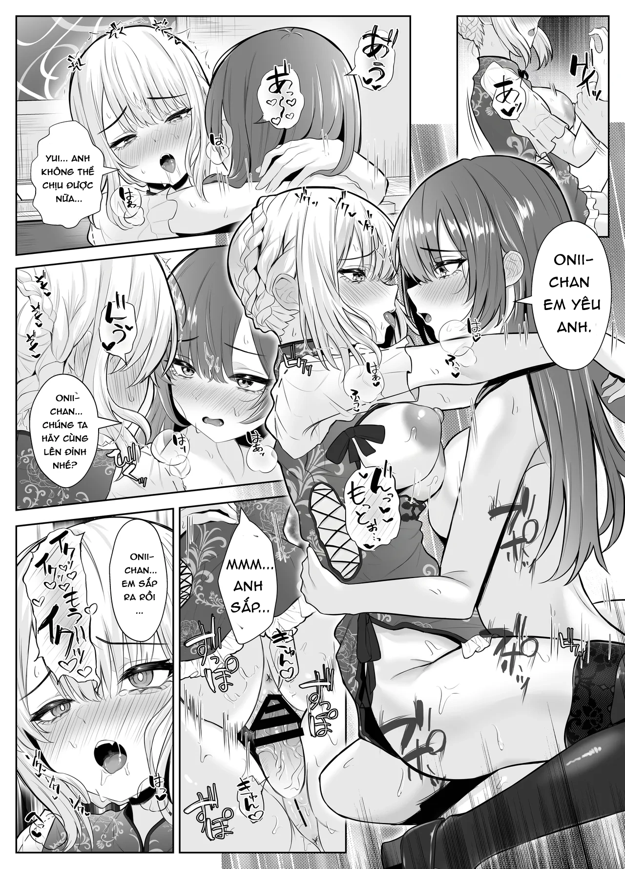 HentaiVN.net - Ảnh 55 - CÂU TRUYỆN VỀ ONII~CHAN BỊ CÔ EM GÁI FUTA BIẾN THÀNH EM GÁI - chap2