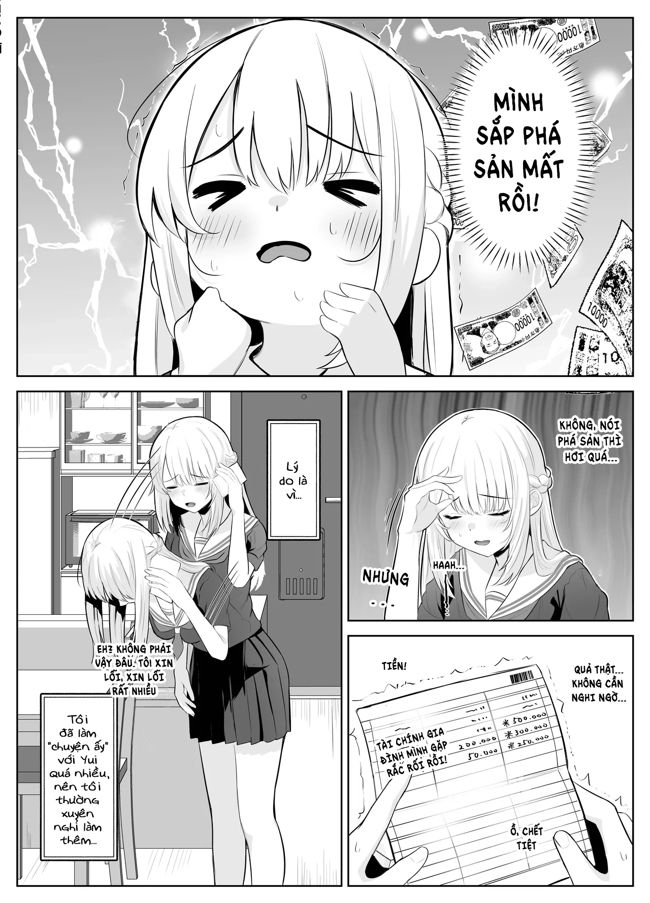 HentaiVN.net - Ảnh 9 - CÂU TRUYỆN VỀ ONII~CHAN BỊ CÔ EM GÁI FUTA BIẾN THÀNH EM GÁI - chap2