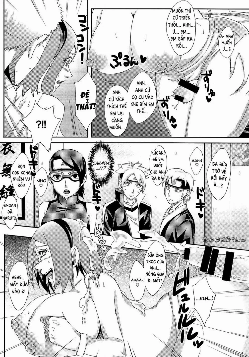 HentaiVN.net - Ảnh 13 - Konoha No Secret Service 2 (Naruto) - Oneshot