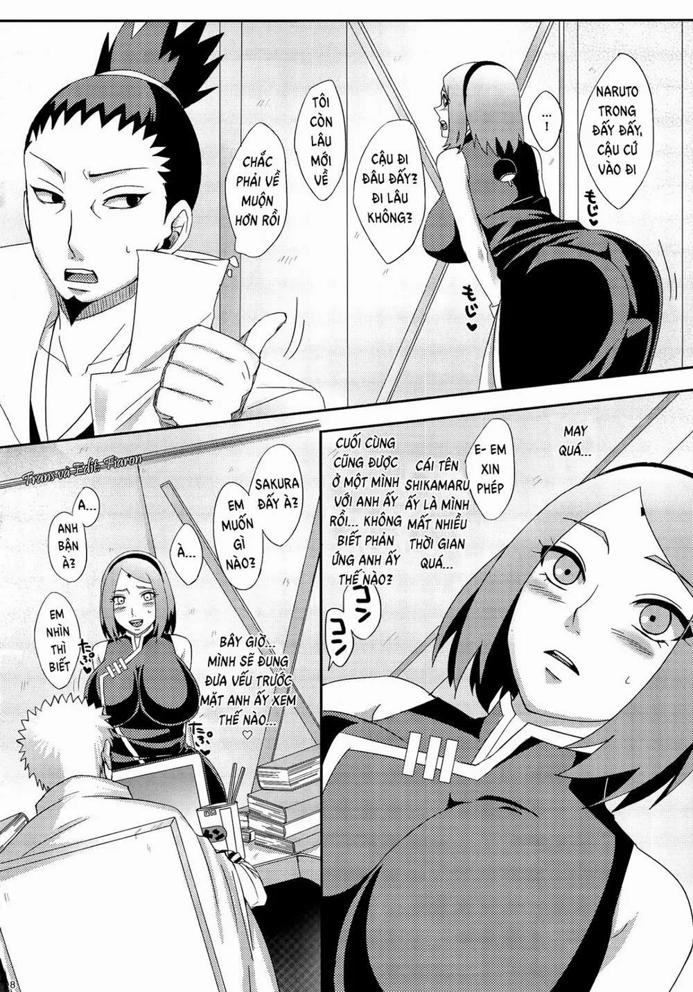 HentaiVN.net - Ảnh 8 - Konoha No Secret Service 2 (Naruto) - Oneshot