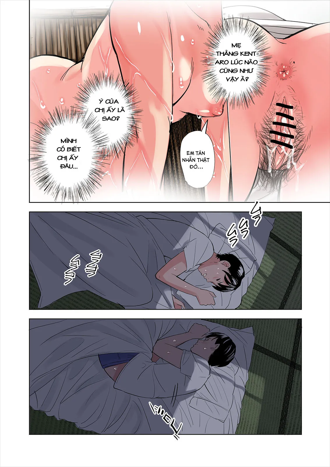 HentaiVN.net - Ảnh 20 - Về quê thằng bạn, tôi phát hiện nhiều điều. [Tomodachi no Gibo to Ane ni Yuuwaku sareru Hanashi; A tale of the temptation of my friend's stepmom and sister] - Chap 1