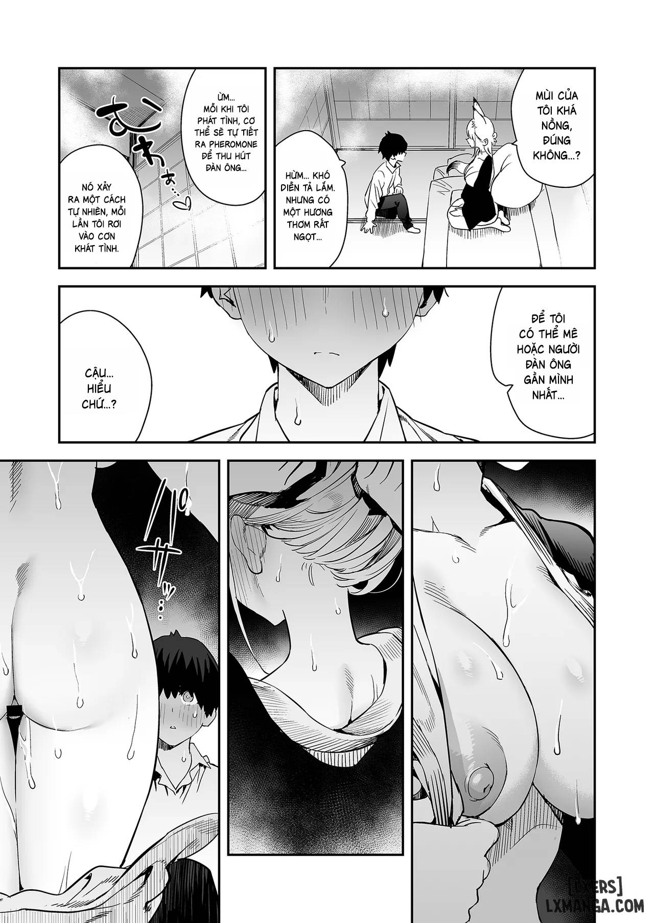 HentaiVN.net - Ảnh 23 - Hatsujouki no Shishou ga ”Kuru na” to Itta no ni - Oneshot.