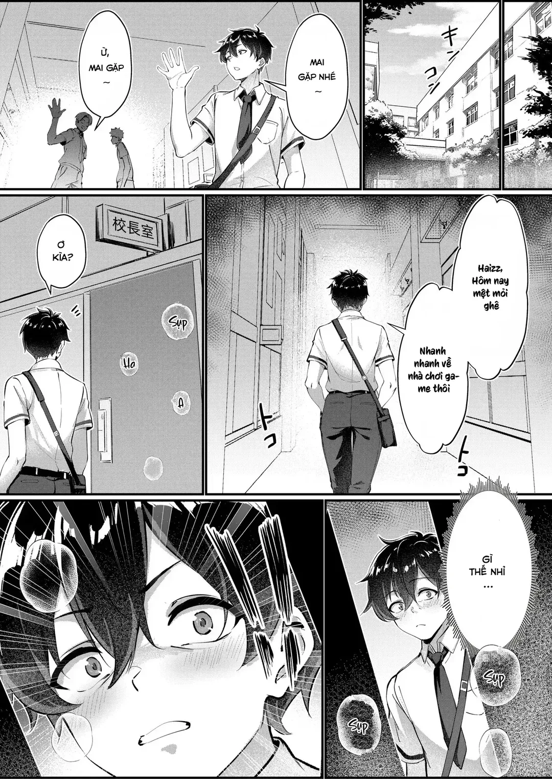 HentaiVN.net - Ảnh 5 - Kurokami Long no Seiso-kei Kyonyuu JK wa Jitsu wa Self-Irama Chijou datta - Oneshot