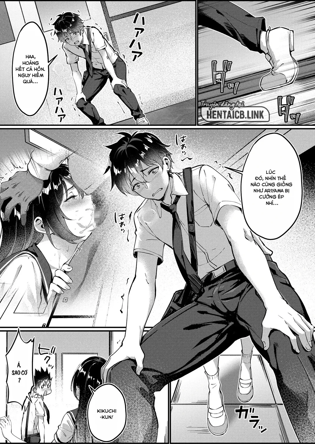 HentaiVN.net - Ảnh 9 - Kurokami Long no Seiso-kei Kyonyuu JK wa Jitsu wa Self-Irama Chijou datta - Oneshot